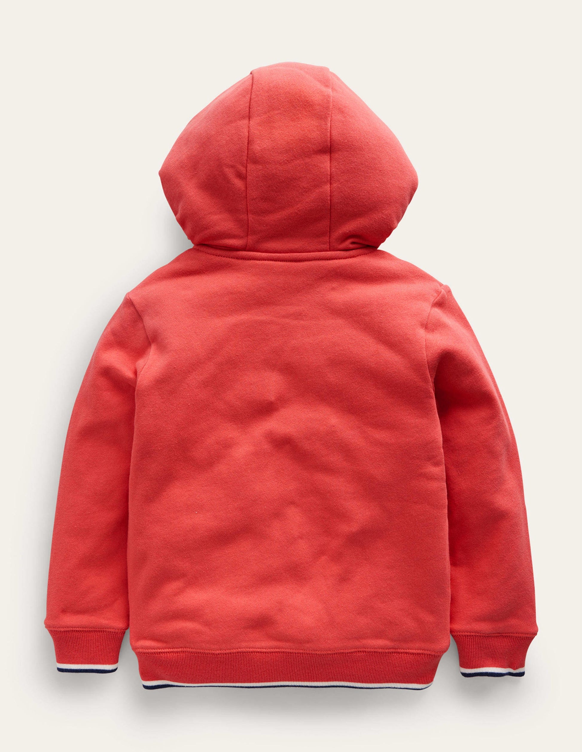 Shaggy-Lined Printed Hoodie-Jam-2