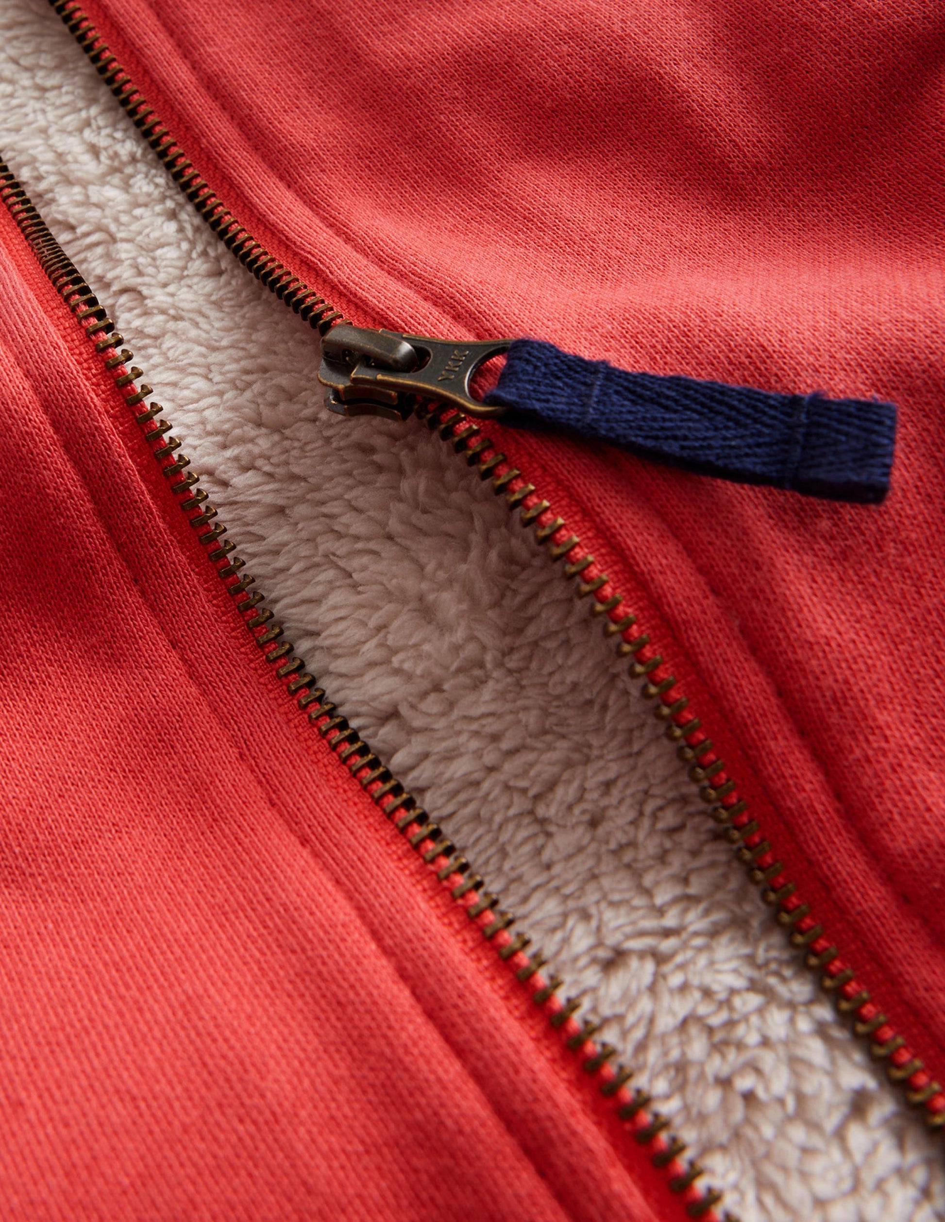 Shaggy-Lined Printed Hoodie-Jam-3