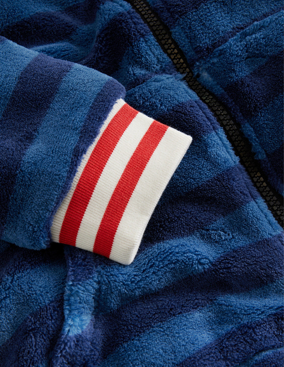 Cosy Fleece All-In-One-Blue Shark - Image 3