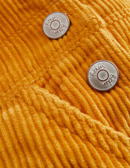 Cord Utility Dungarees-Brioche Yellow-3