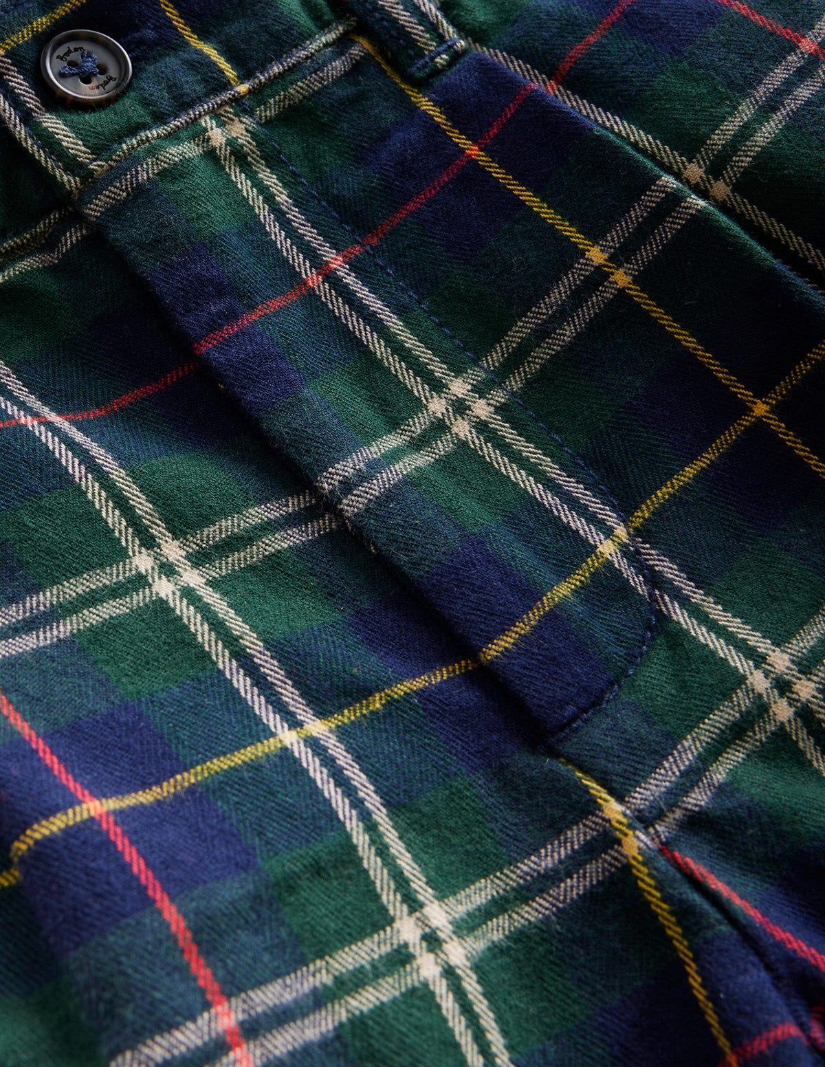 Smart Trousers-Blue / Green Check-3
