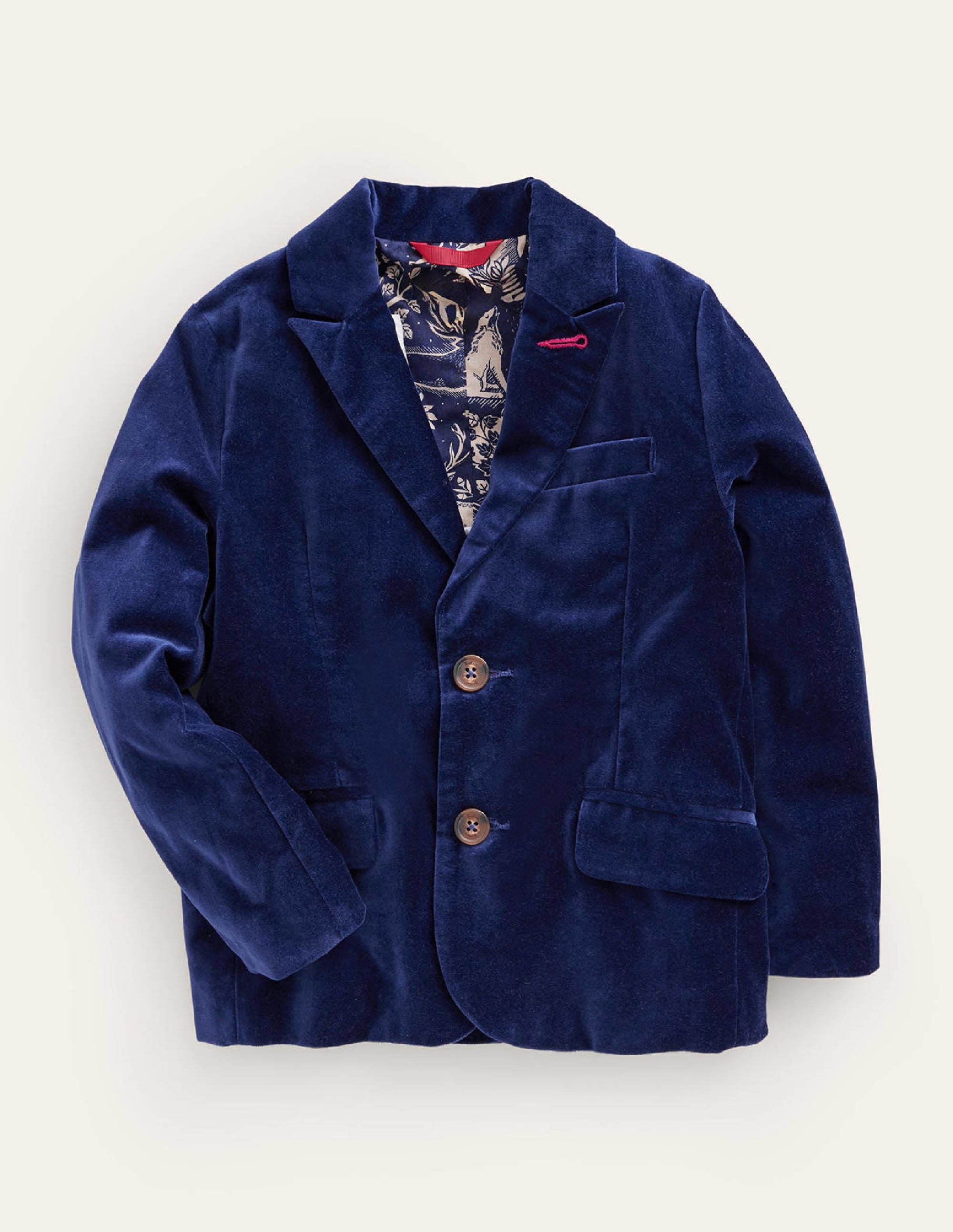 Velvet Party Blazer-Bluing - Image 1