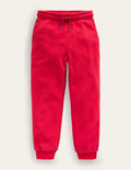 Fleece Joggers-Rockabilly Red