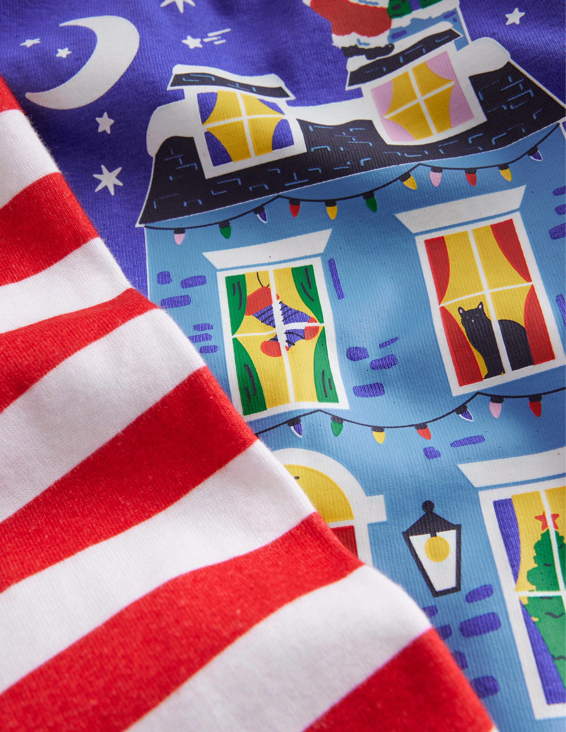 Logo Glow-in-the-dark Pyjamas-Blue House-3