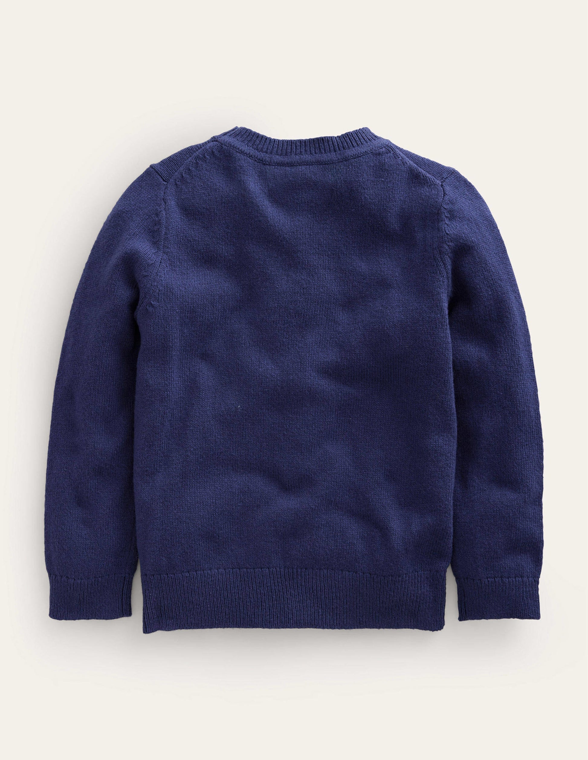 Fun Cosy Jumper-French Navy Wolf-2