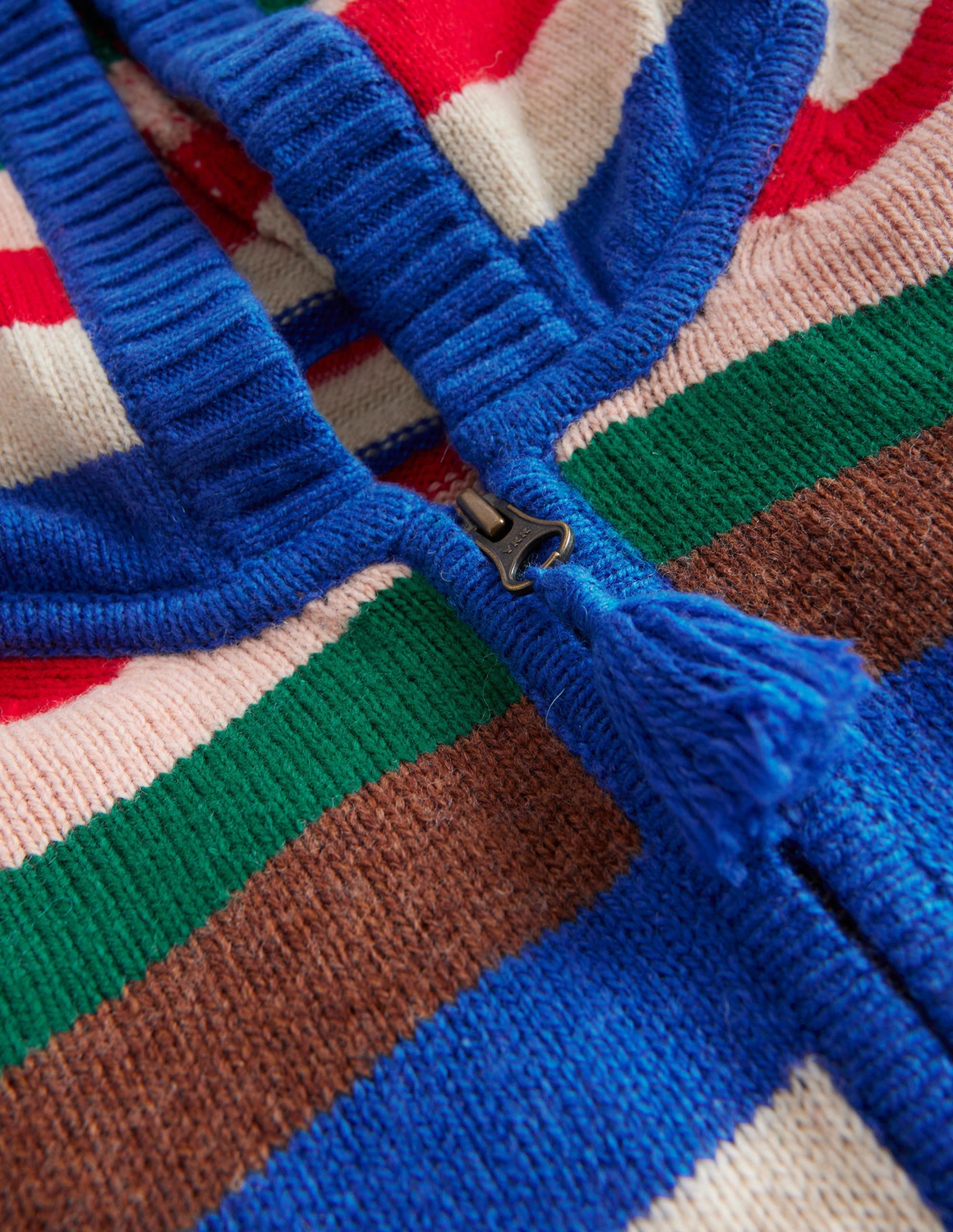 Hooded Zip Through-Paradisico Blue - Image 3