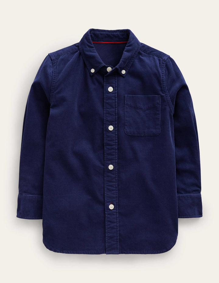Cord Shirt-College Navy