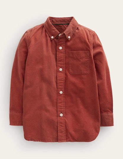 Cord Shirt-Roasted Chestnut-1