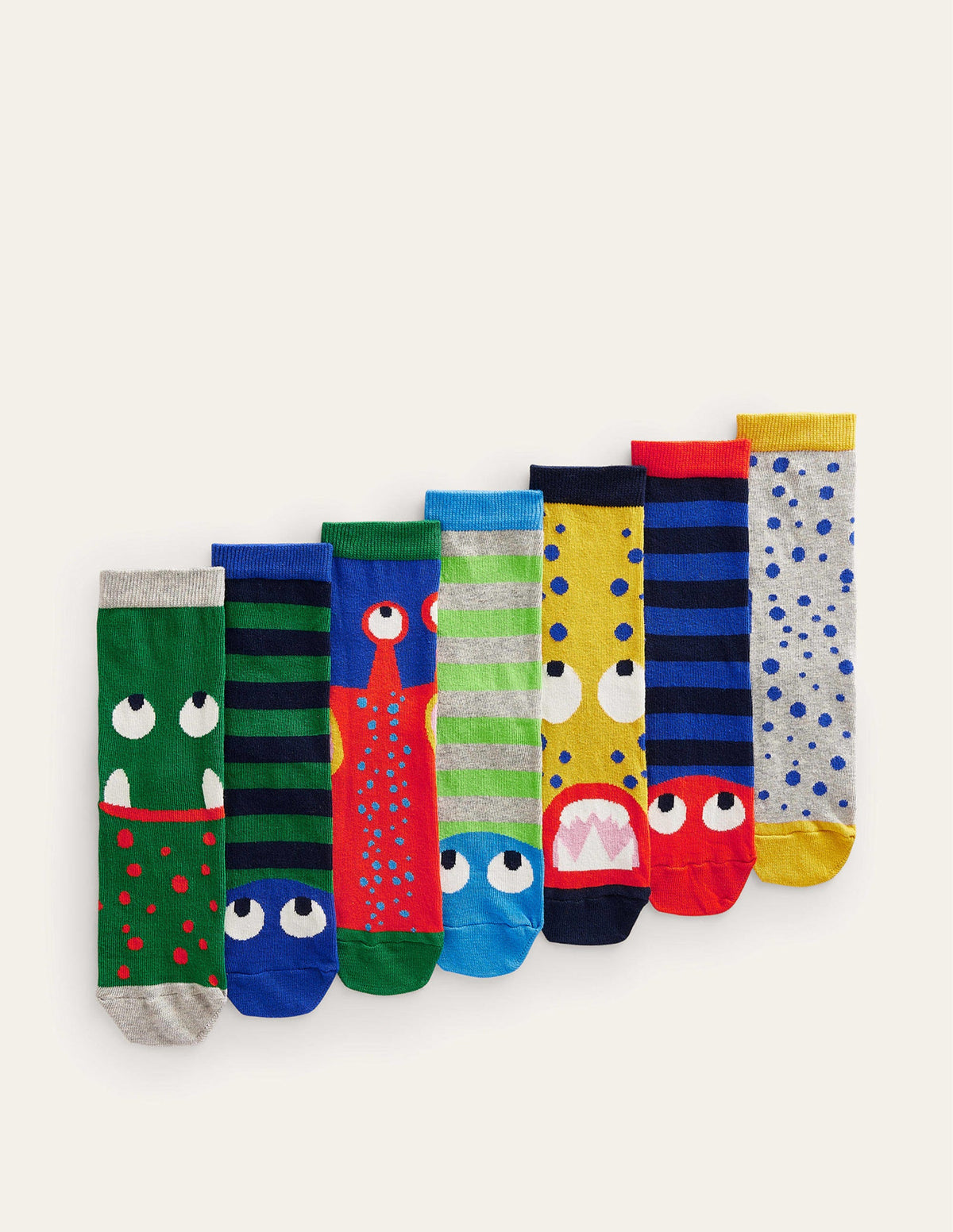 Socks 7 Pack-Monsters - Image 1