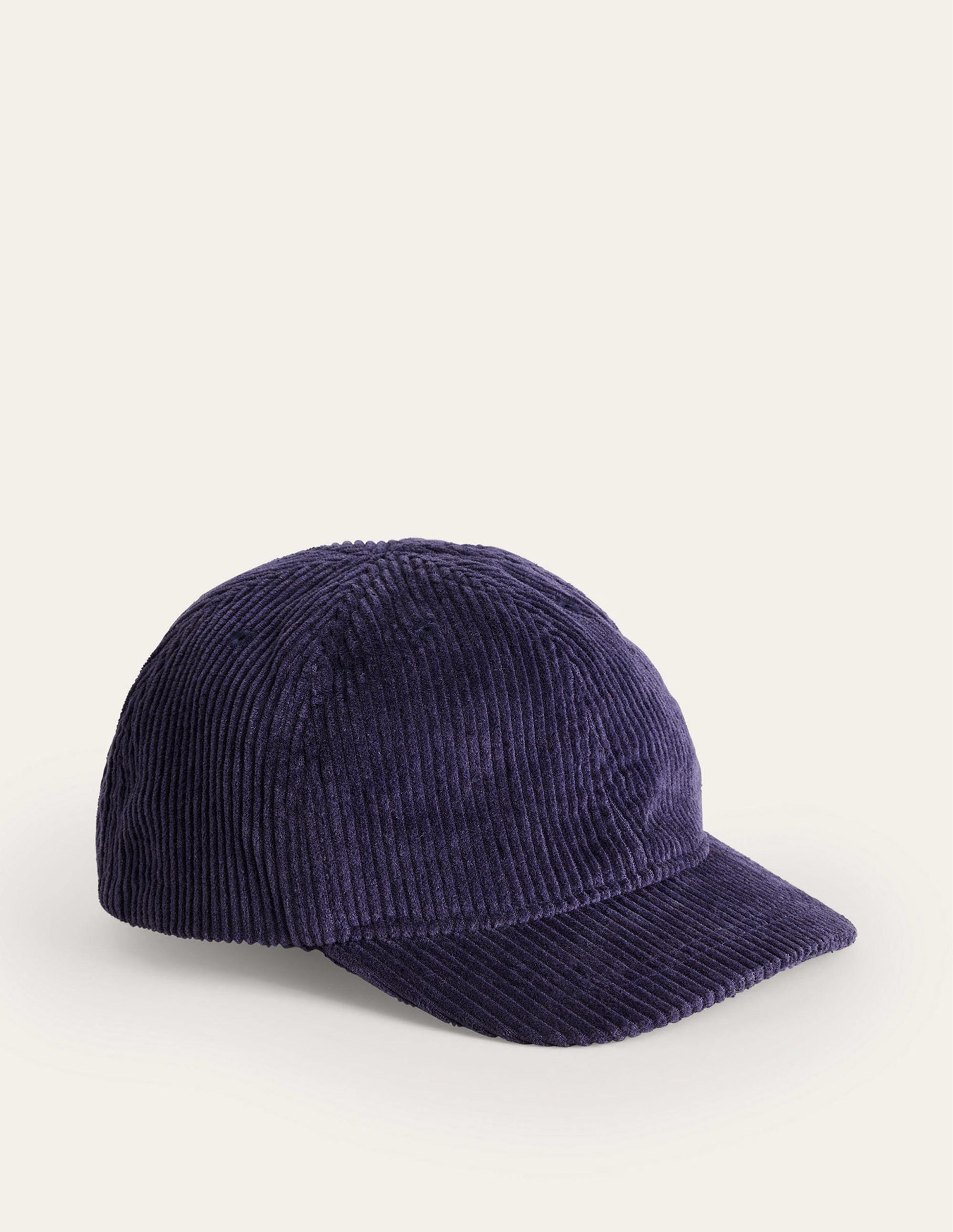 Corduroy Cap-College Navy-1