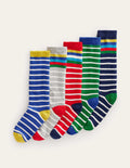 Ski Socks 5 Pack-Stripes