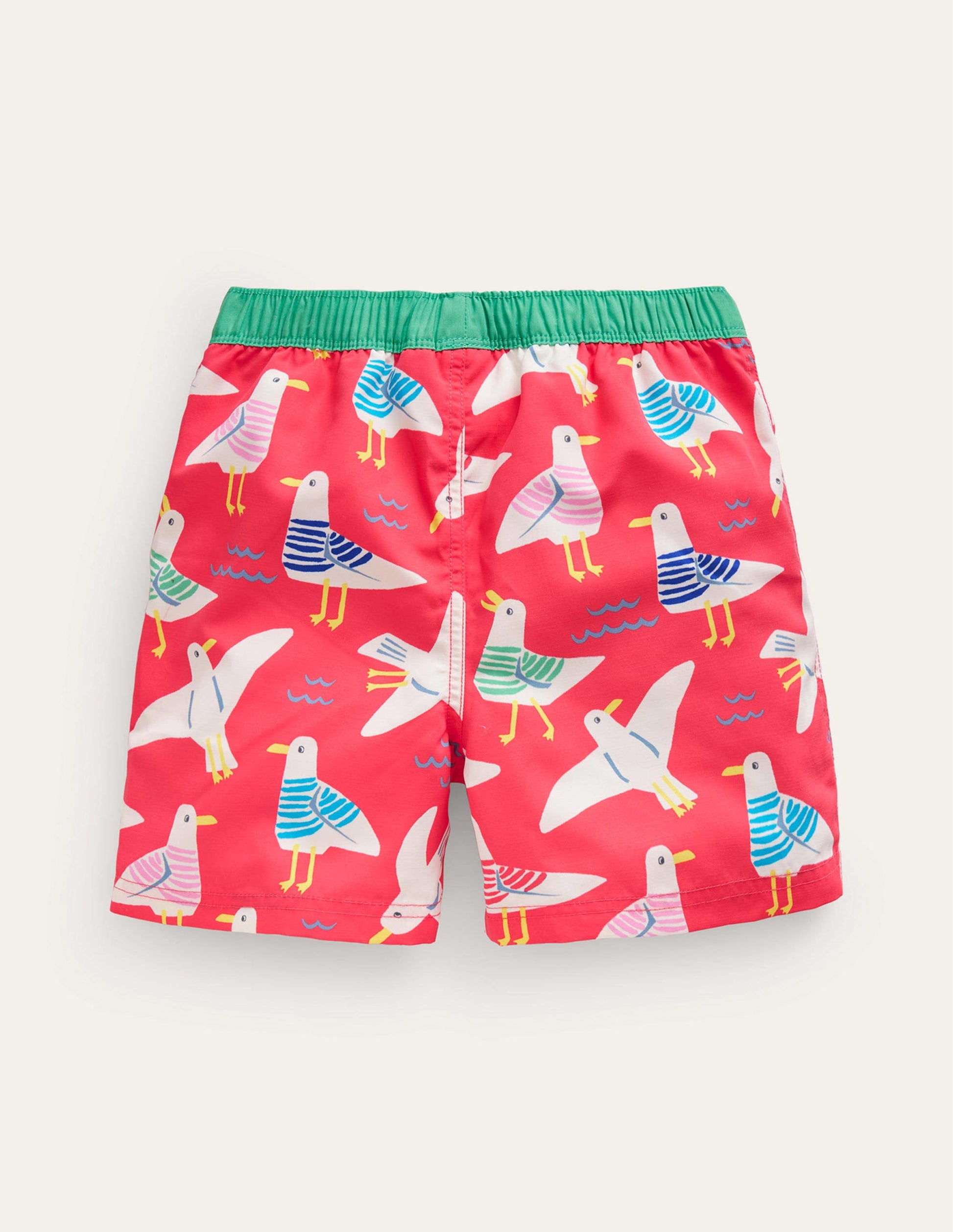 Swim Shorts-Cayenne/ Eggnog Seagulls-2