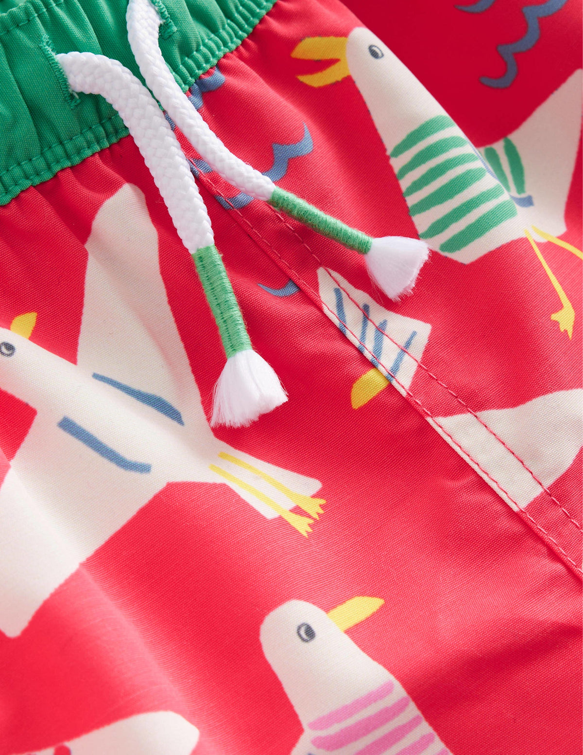 Swim Shorts-Cayenne/ Eggnog Seagulls-3