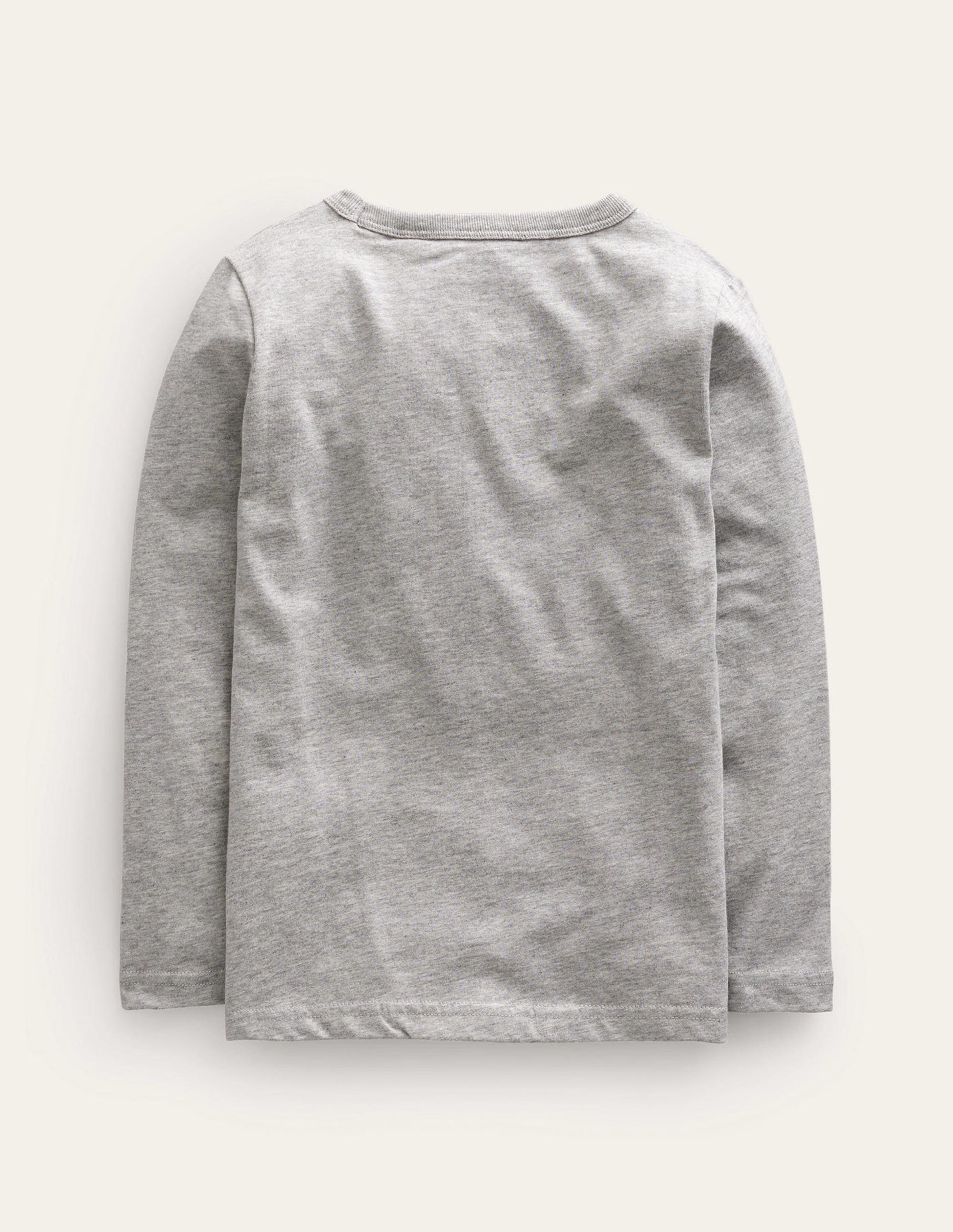 Foil printed T-shirt-Grey Marl Crocodile-2
