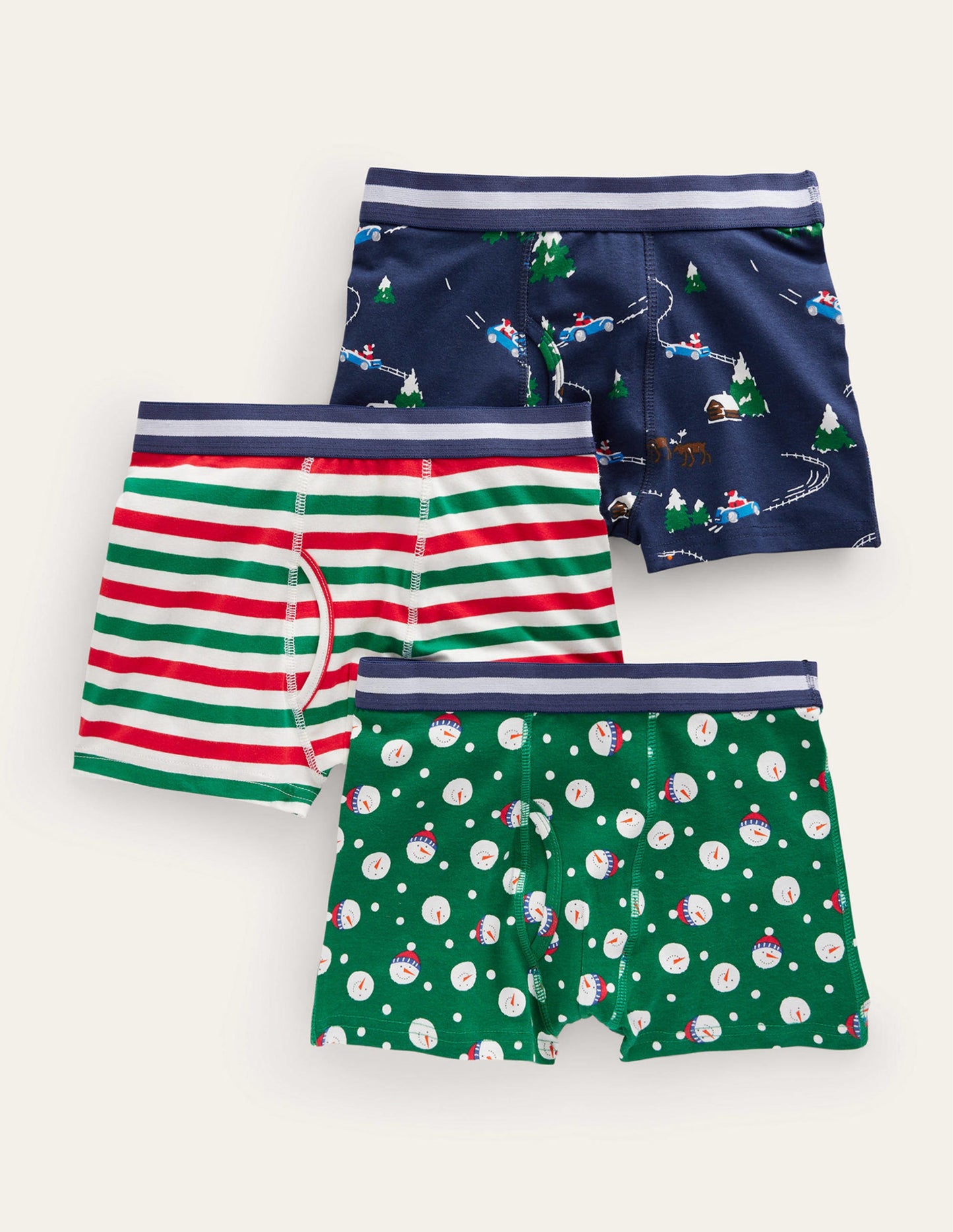 Boxers 3 Pack-Multi Festive