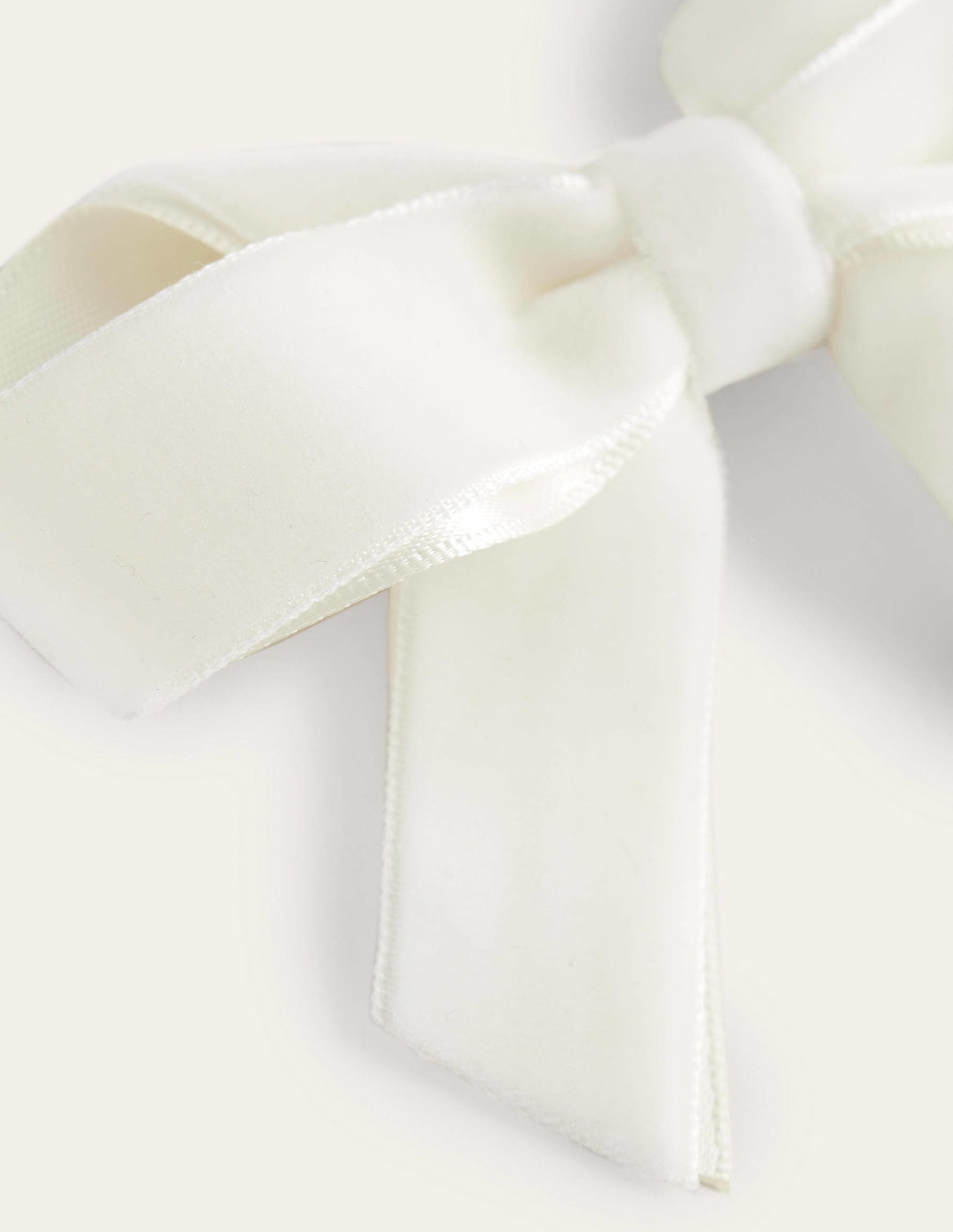 Large Bow Hair Clip-Ivory-2