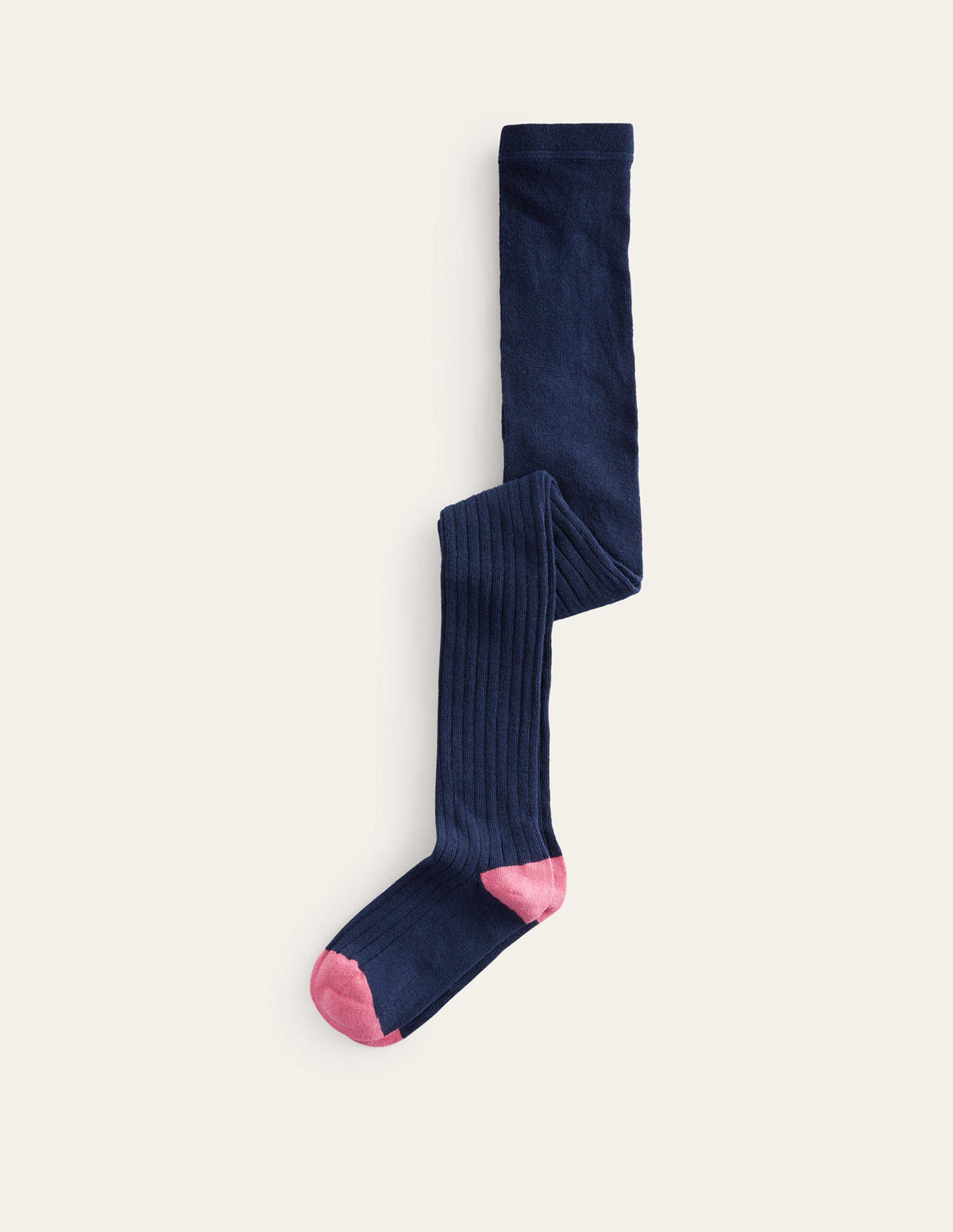Ribbed Tights-French Navy - Image 1