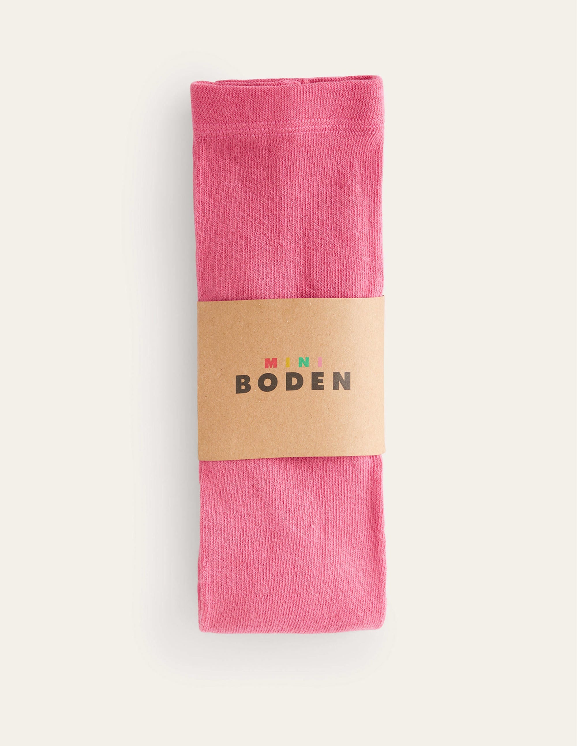 Ribbed Tights-Rose Pink - Image 2