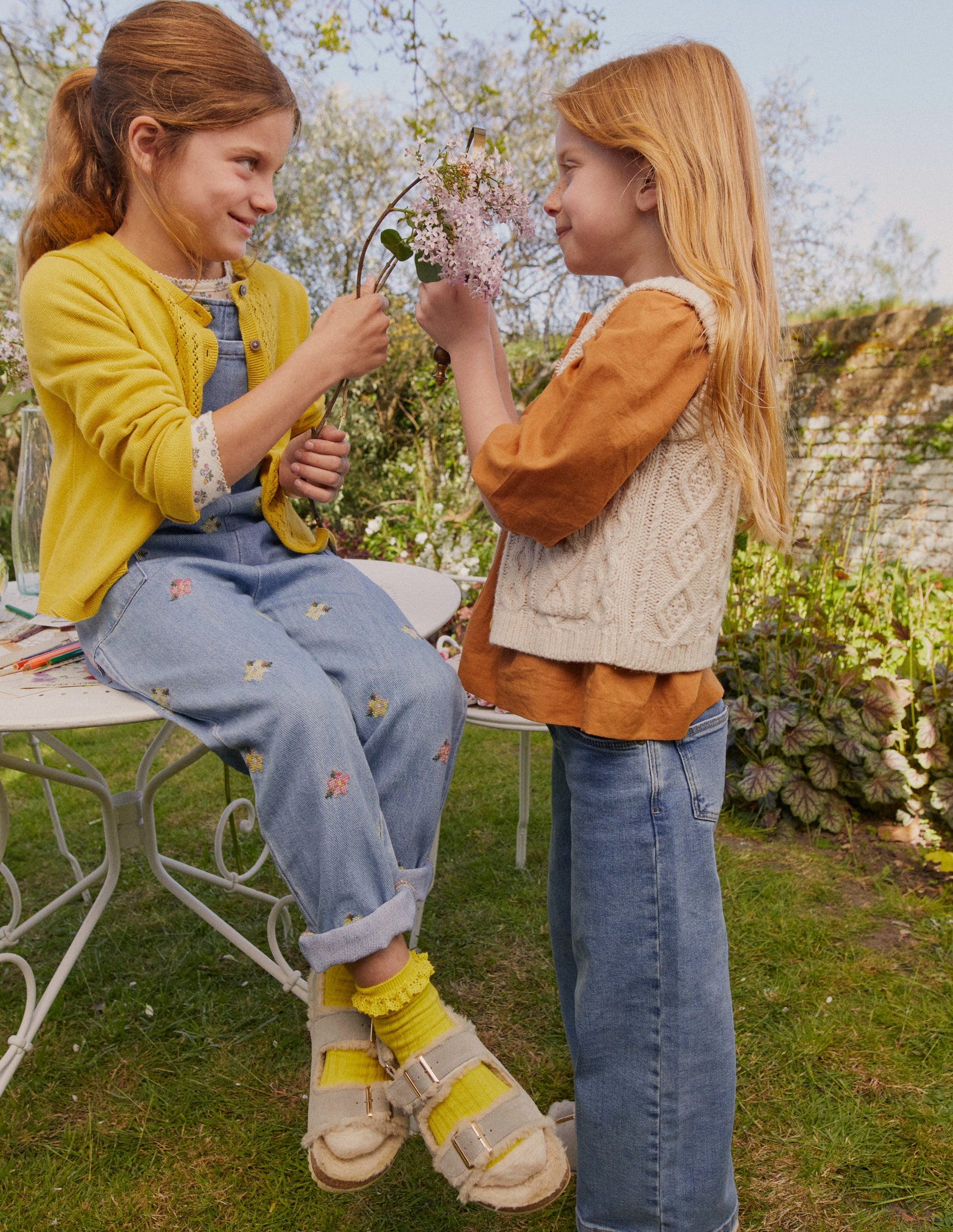 Cosy Suede Buckle Sandals-Taupe-4