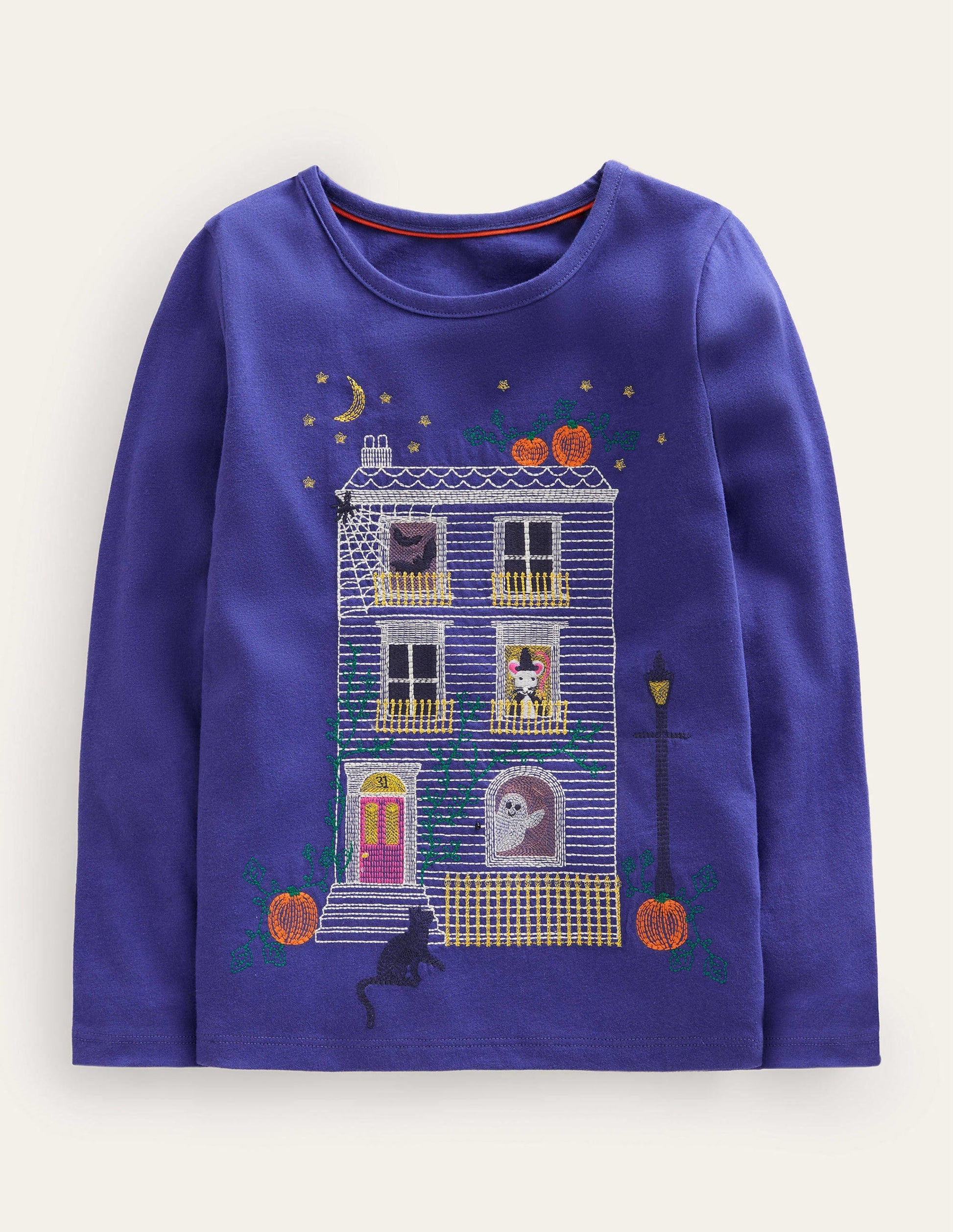 Superstitch T-Shirt-Starboard Blue Haunted House-1