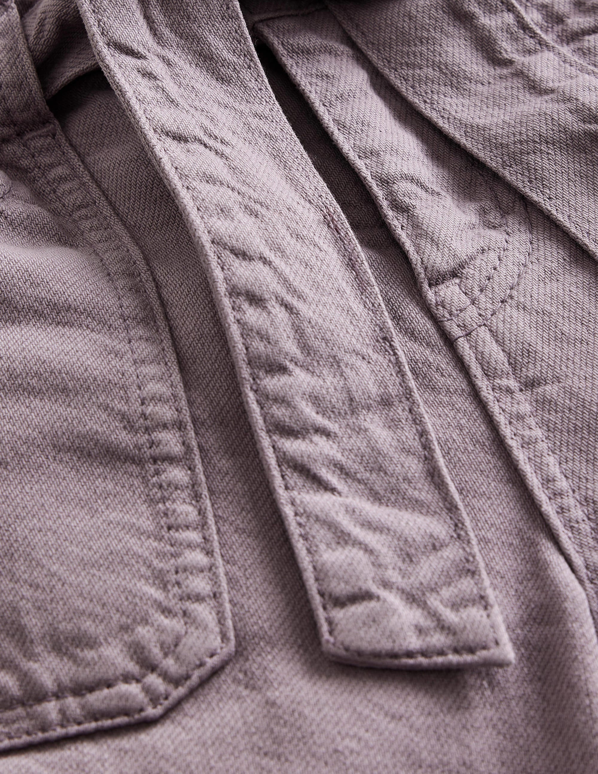Tie-waist Cargo-Mammoth Breath Purple - Image 3
