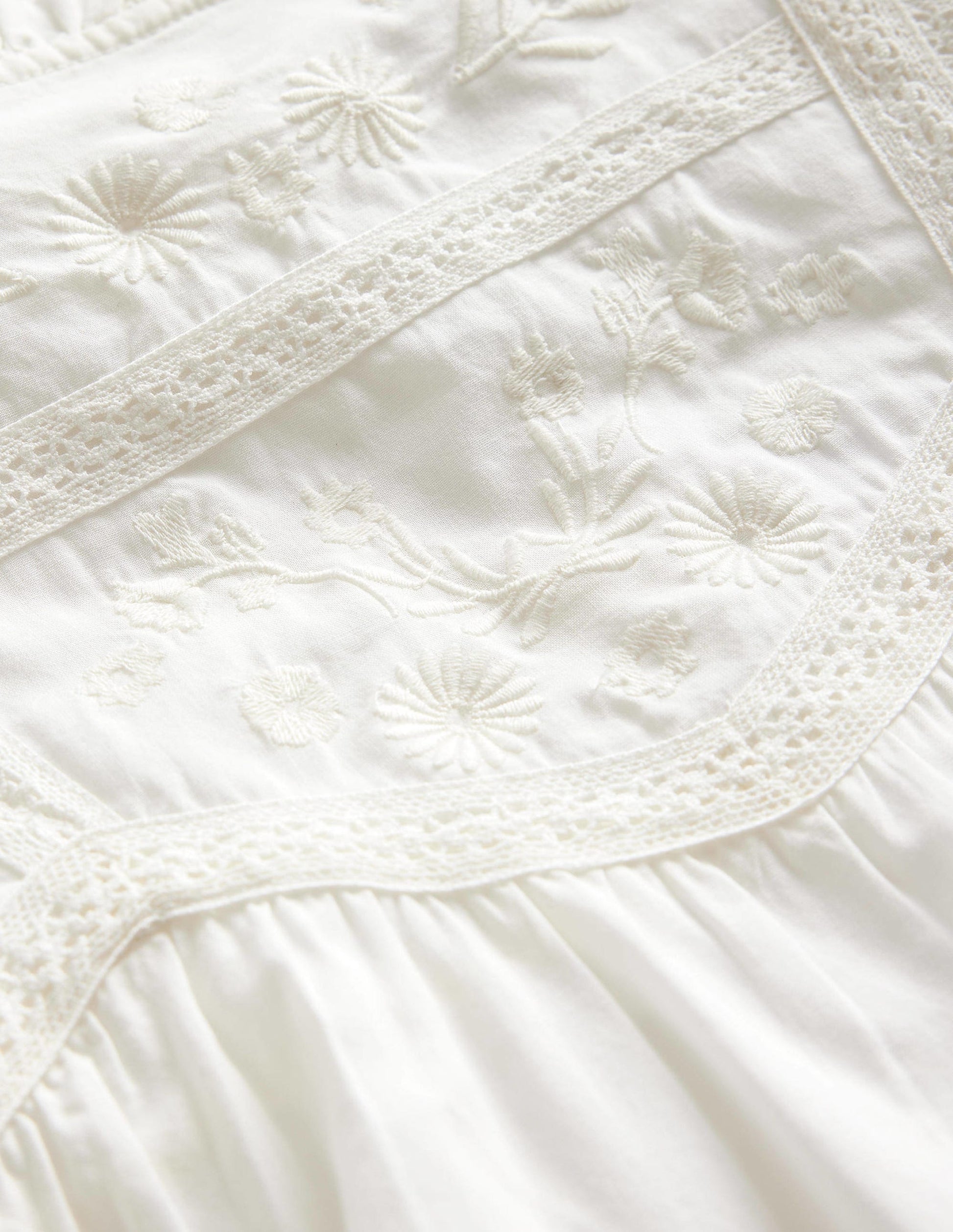 Pretty Lace Blouse-Ivory-3