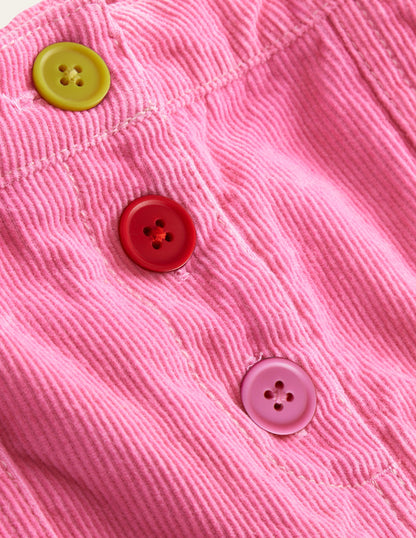 A-Line Mini Skirt-Mid Pink-3