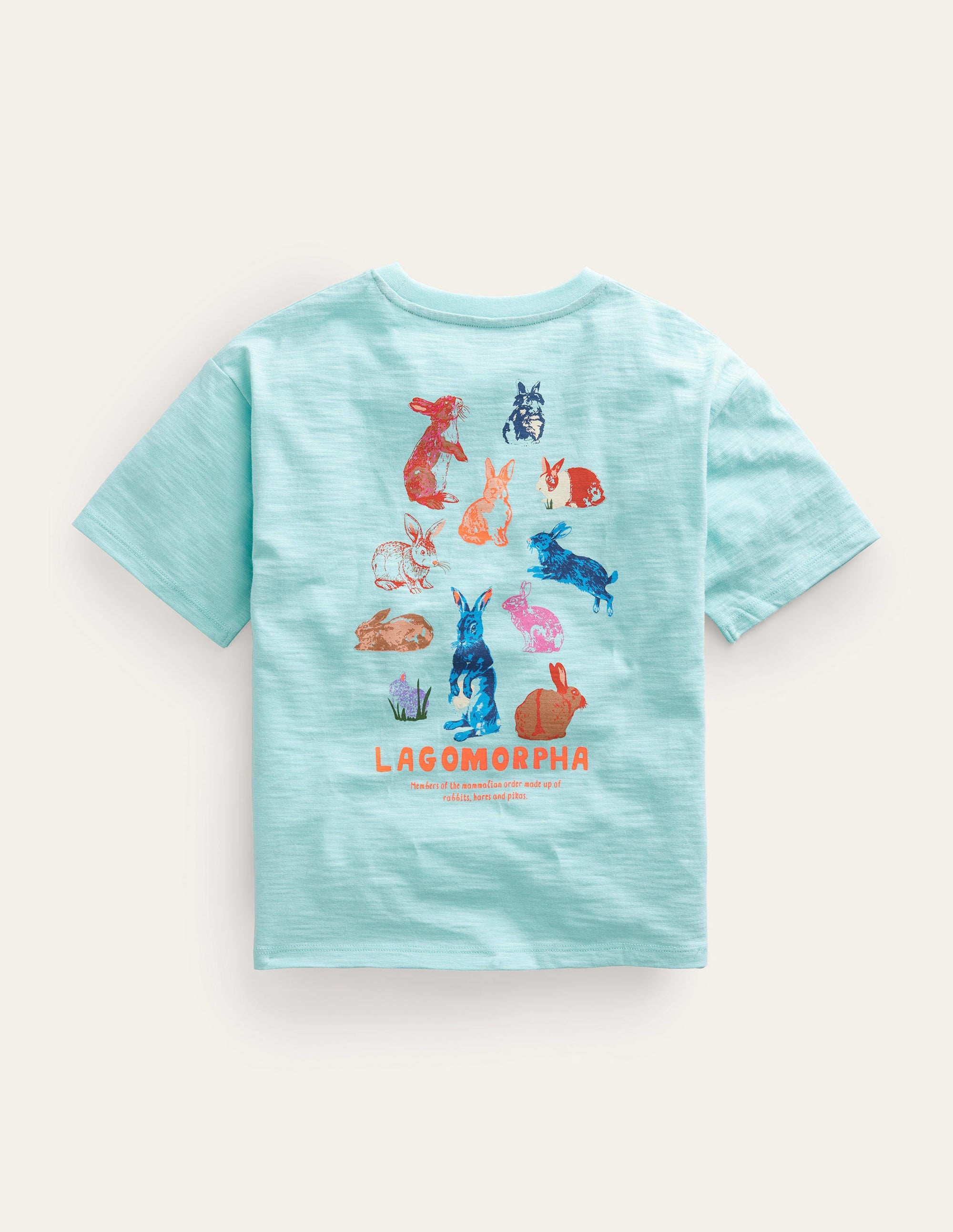 Relaxed Printed T-shirt-Opal Green - Image 2