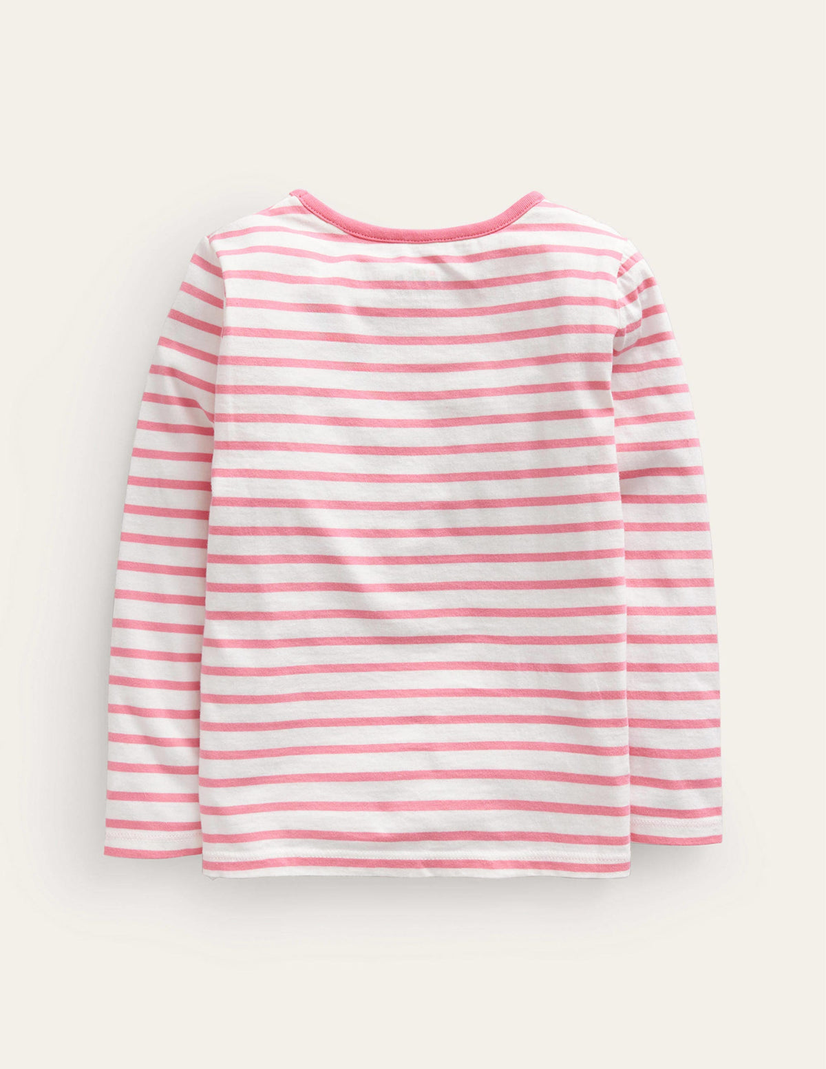 Puff Sleeve Appliqué T-shirt-Pink/Ivory Dogs - Image 2