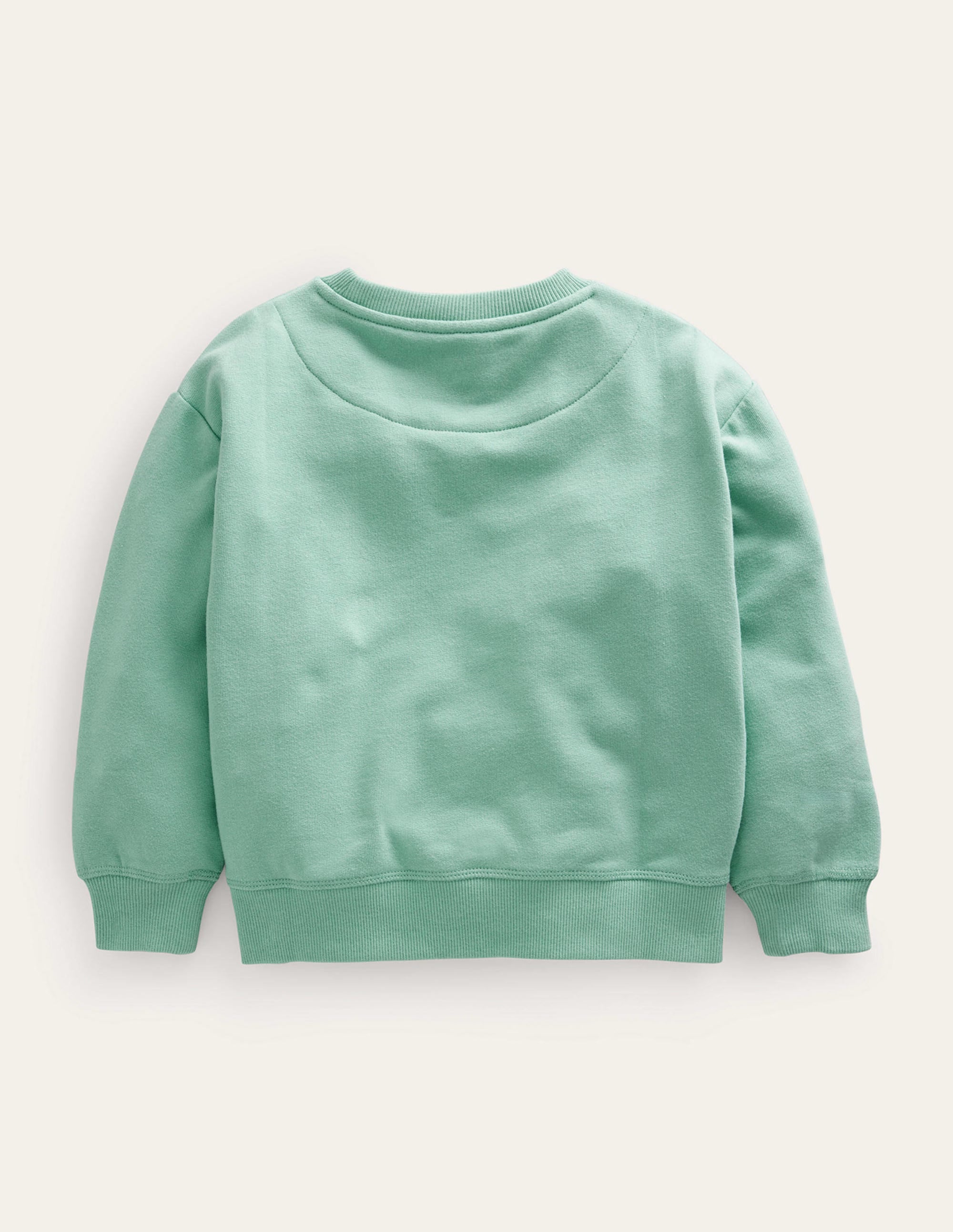 Relaxed Logo Sweatshirt-Opal Green - Image 2