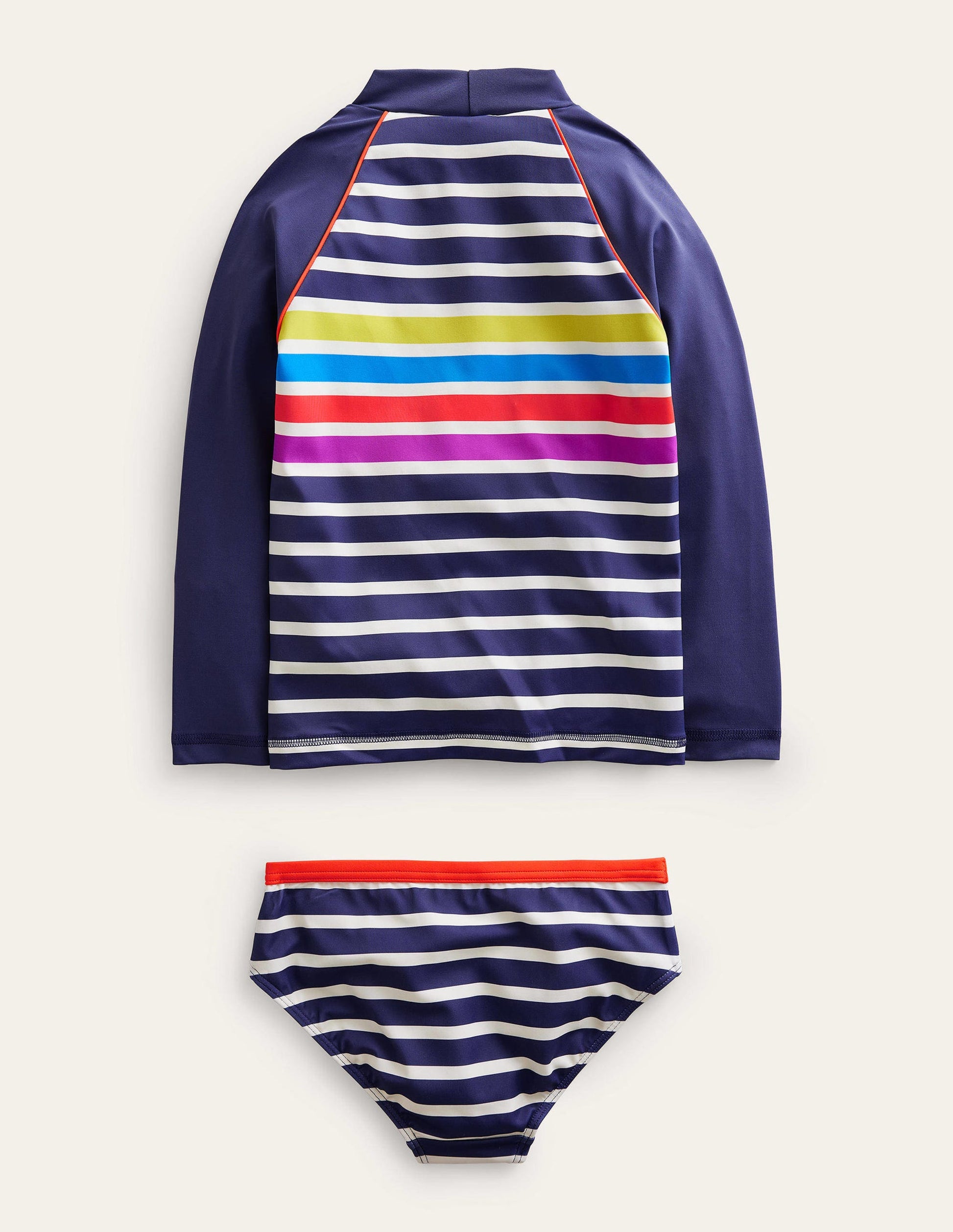 Rash Vest Set-Multi Placement Stripe-2