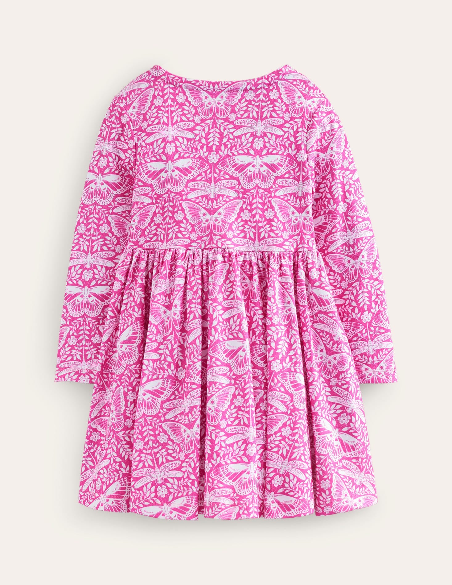 Twirly Ballerina Dress-Sweet William Pink Butterfly - Image 2