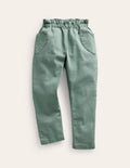 Pull-On Trousers-Green Smoke