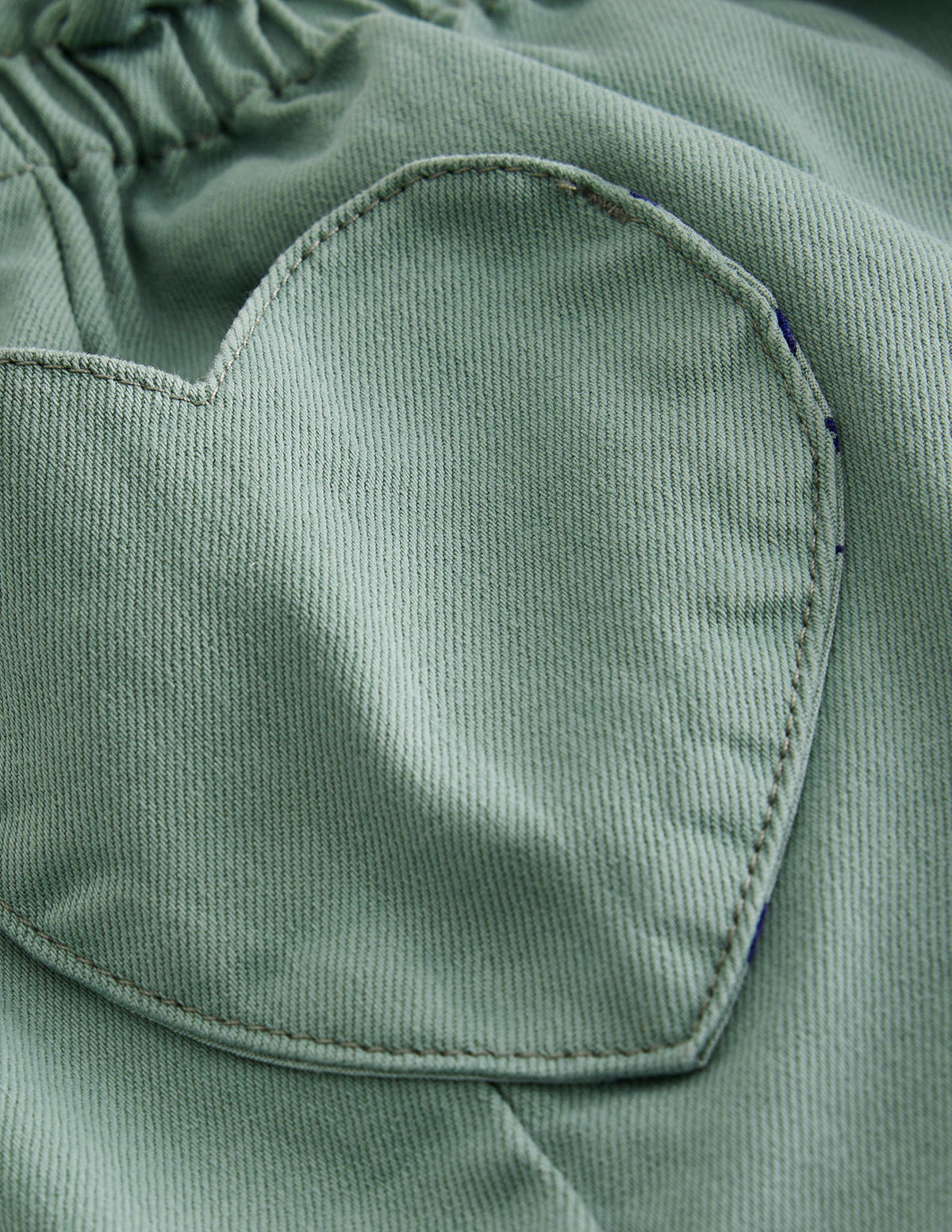 Pull-On Trousers-Green Smoke-3