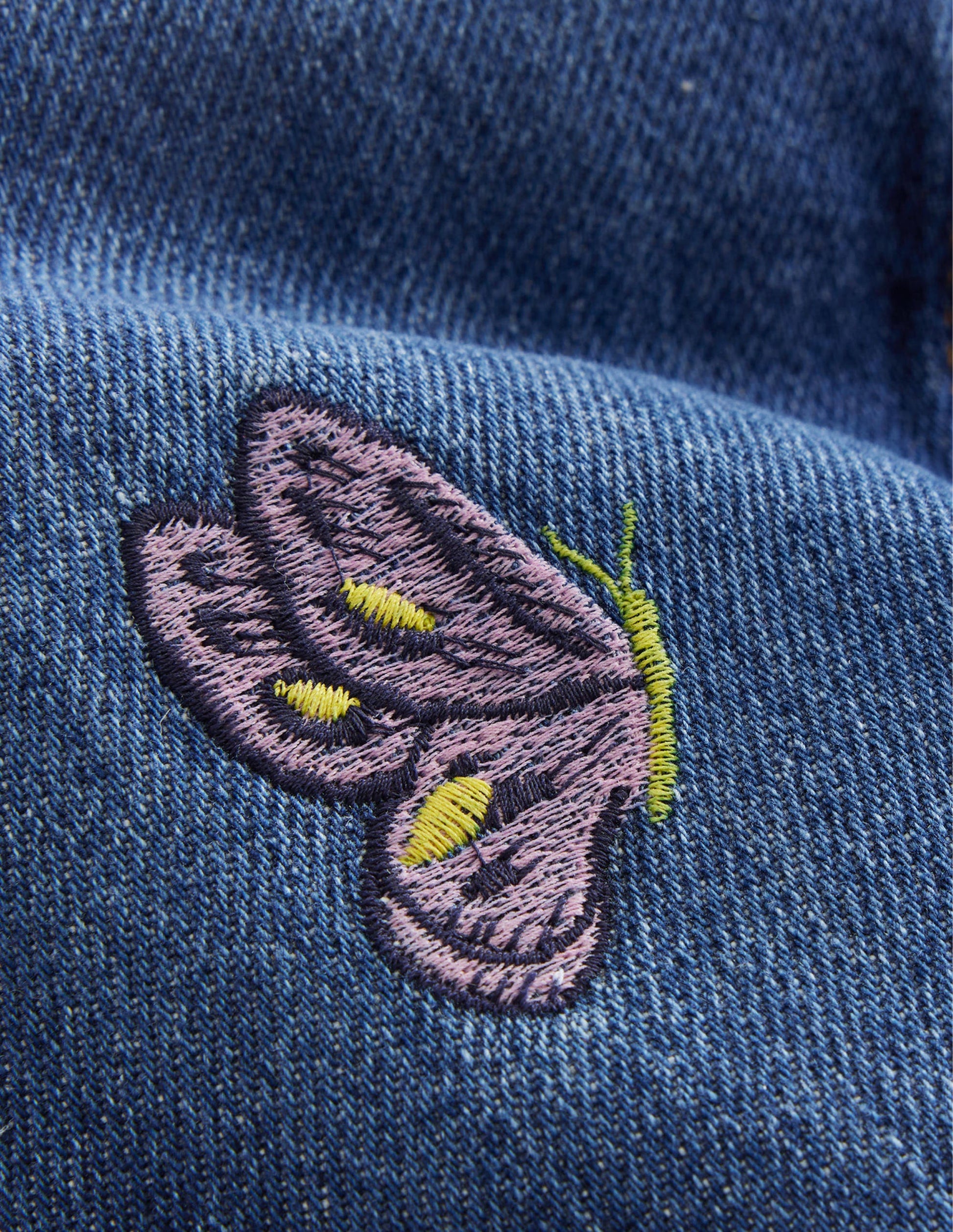 Relaxed Straight-Leg Jeans-Mid Vintage Butterfly-3