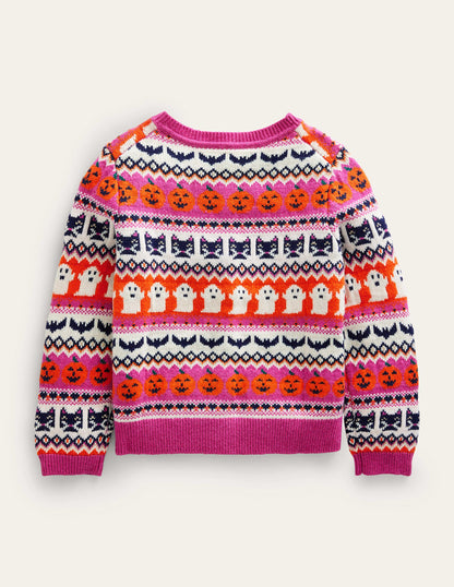 Halloween Fair Isle Cardigan-Halloween Fairisle-2