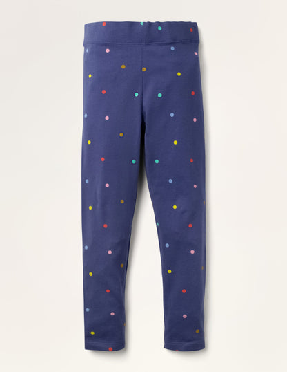 Fun Leggings-College navy Owls