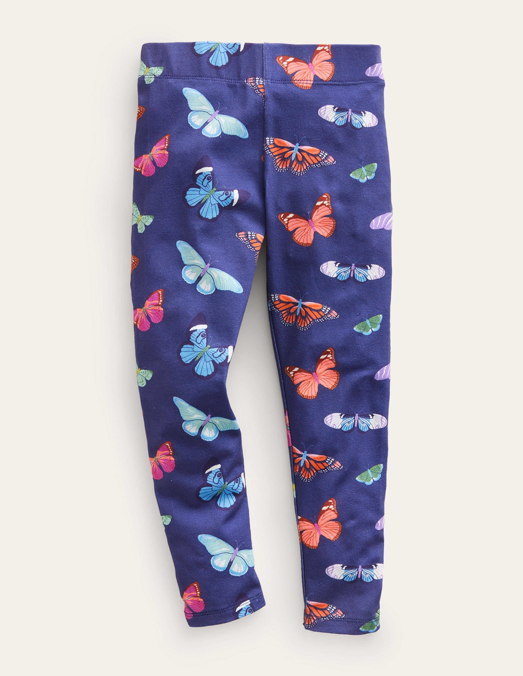 Fun Leggings-Sapphire Blue Enchanted Forest - Image 1