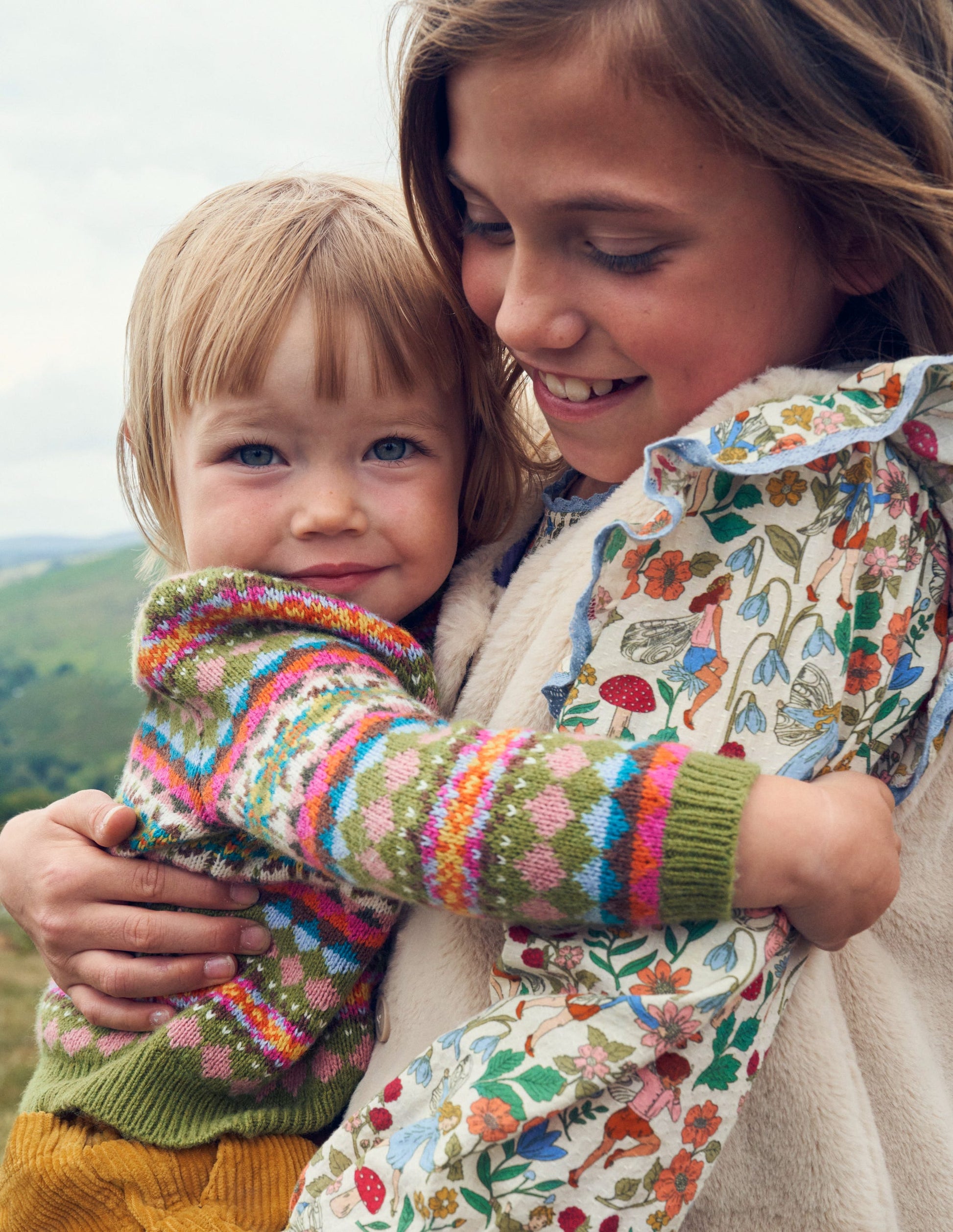 Fair Isle Cardigan-Multi Fair isle-5