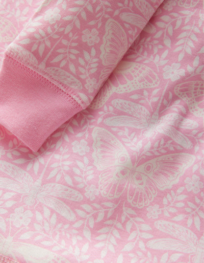 Snug Glow-In-The-Dark Pyjamas-Cameo Pink Butterfly-3
