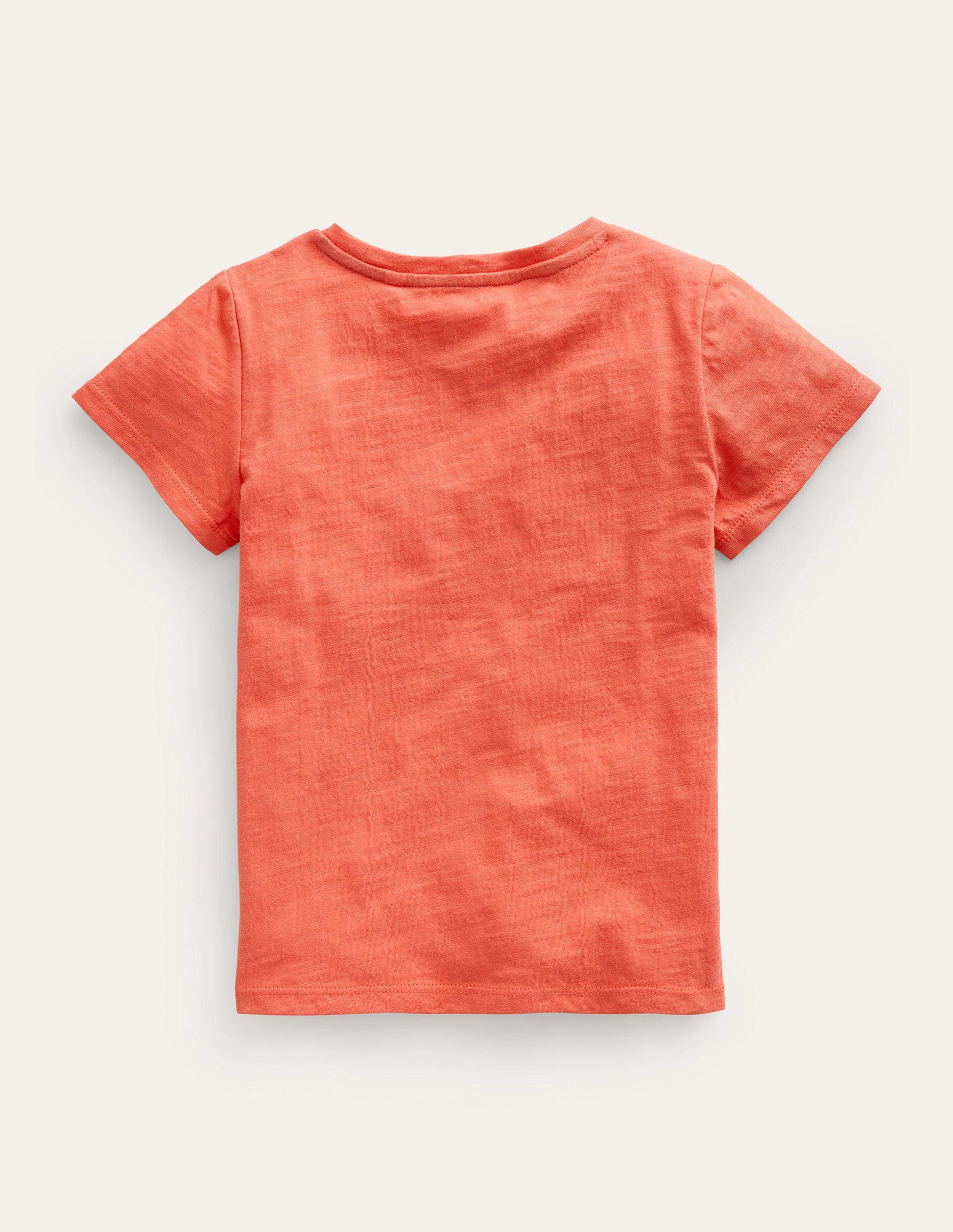 Heart Pocket T-shirt-Jam Red-2