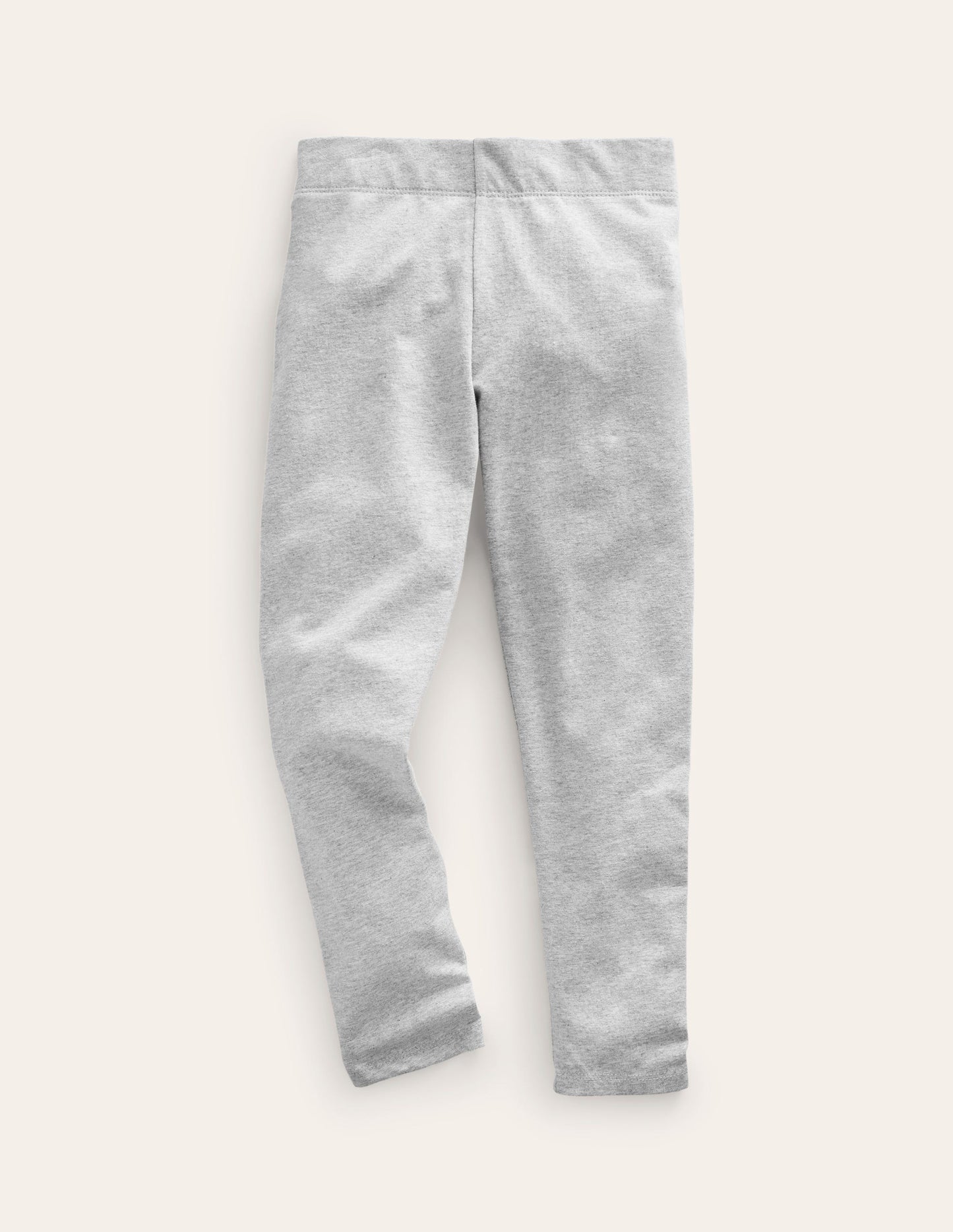 Plain Leggings-Grey Marl