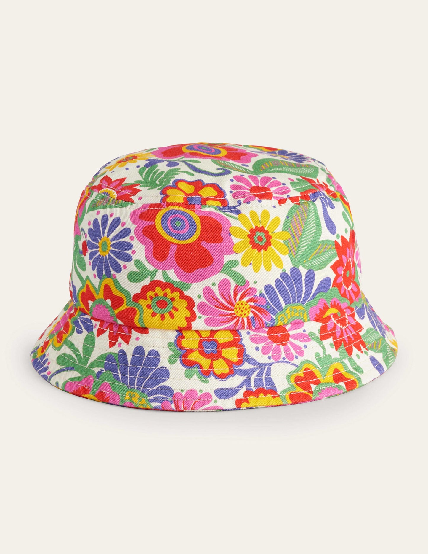 Bucket Hat-Multi Festival Flowers