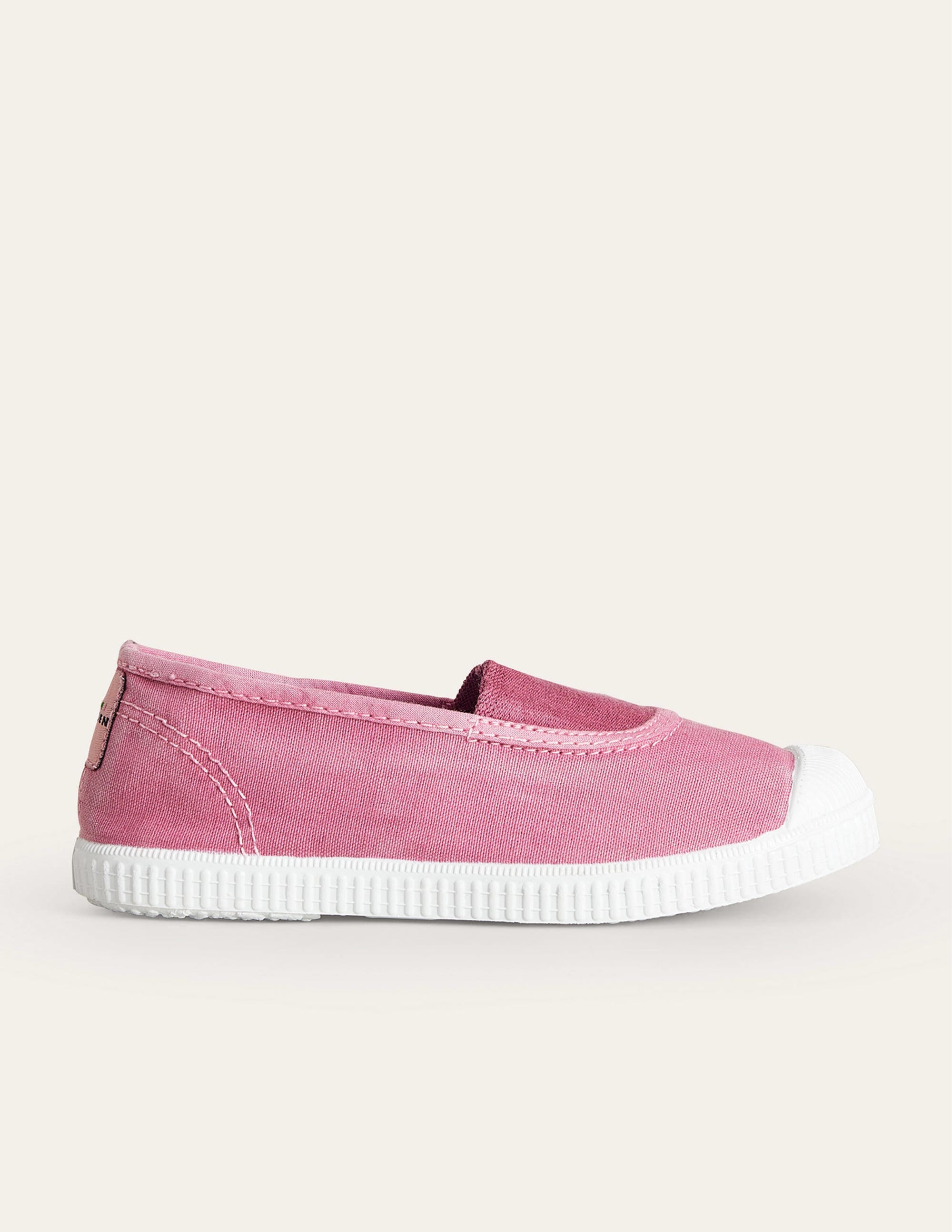 Canvas Plimsolls-Pink - Image 1