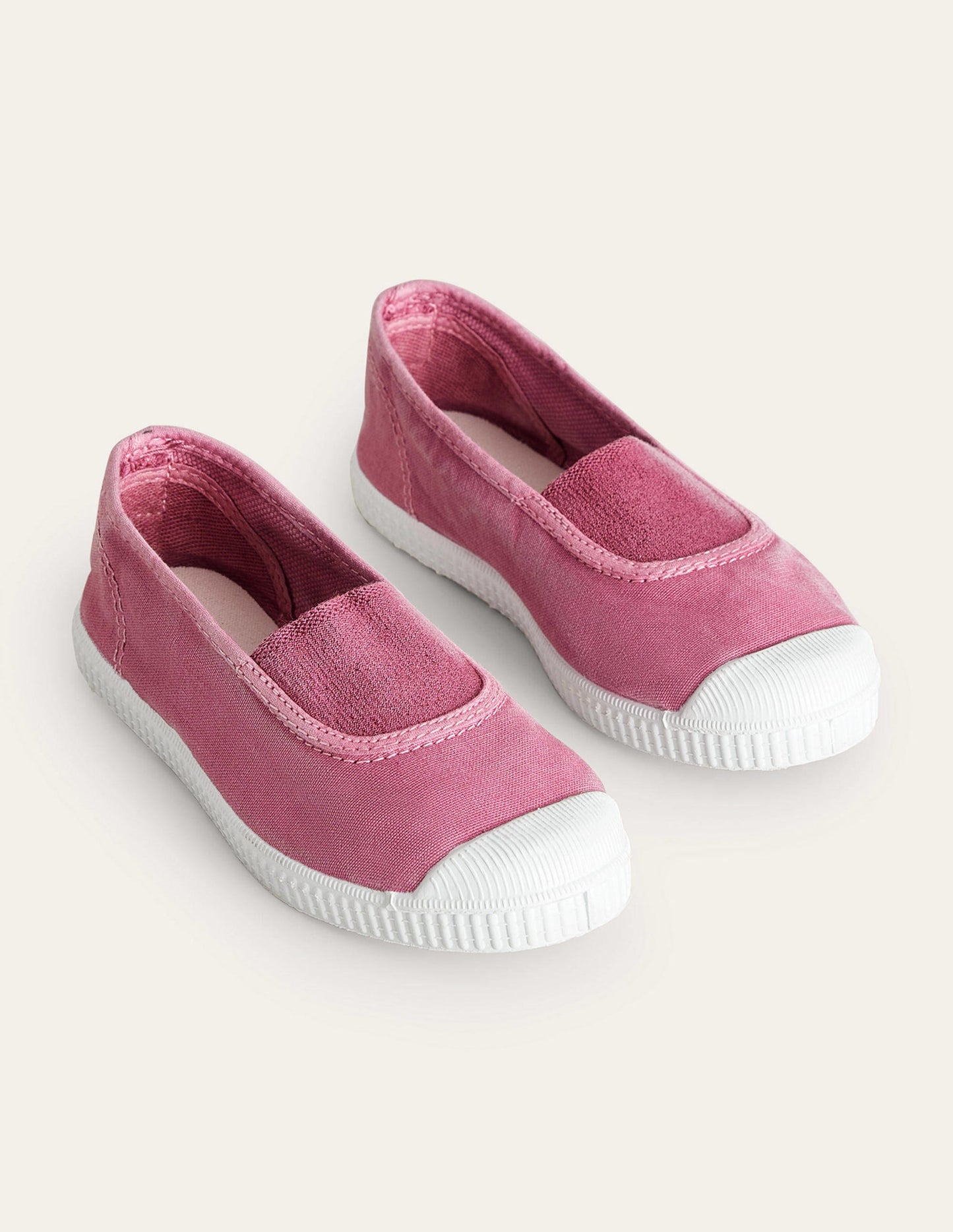 Canvas Plimsolls-Pink
