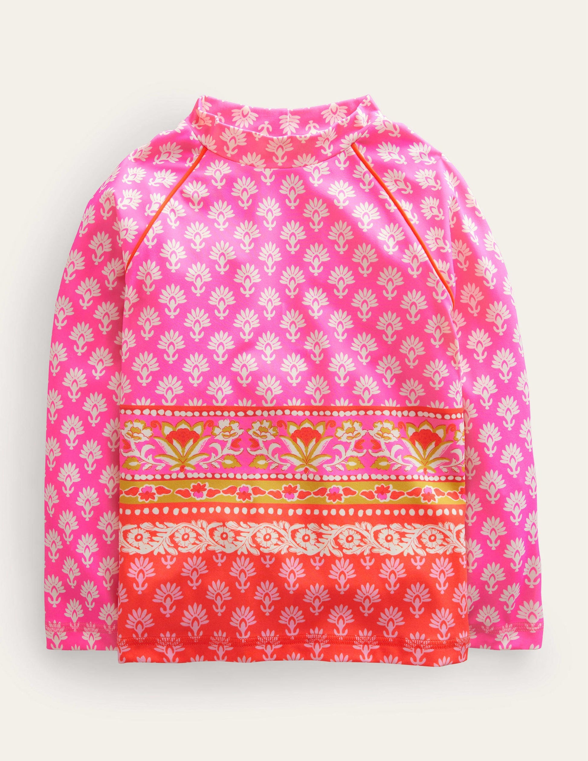 Patterned Rash Vest-Firework Woodblock-1