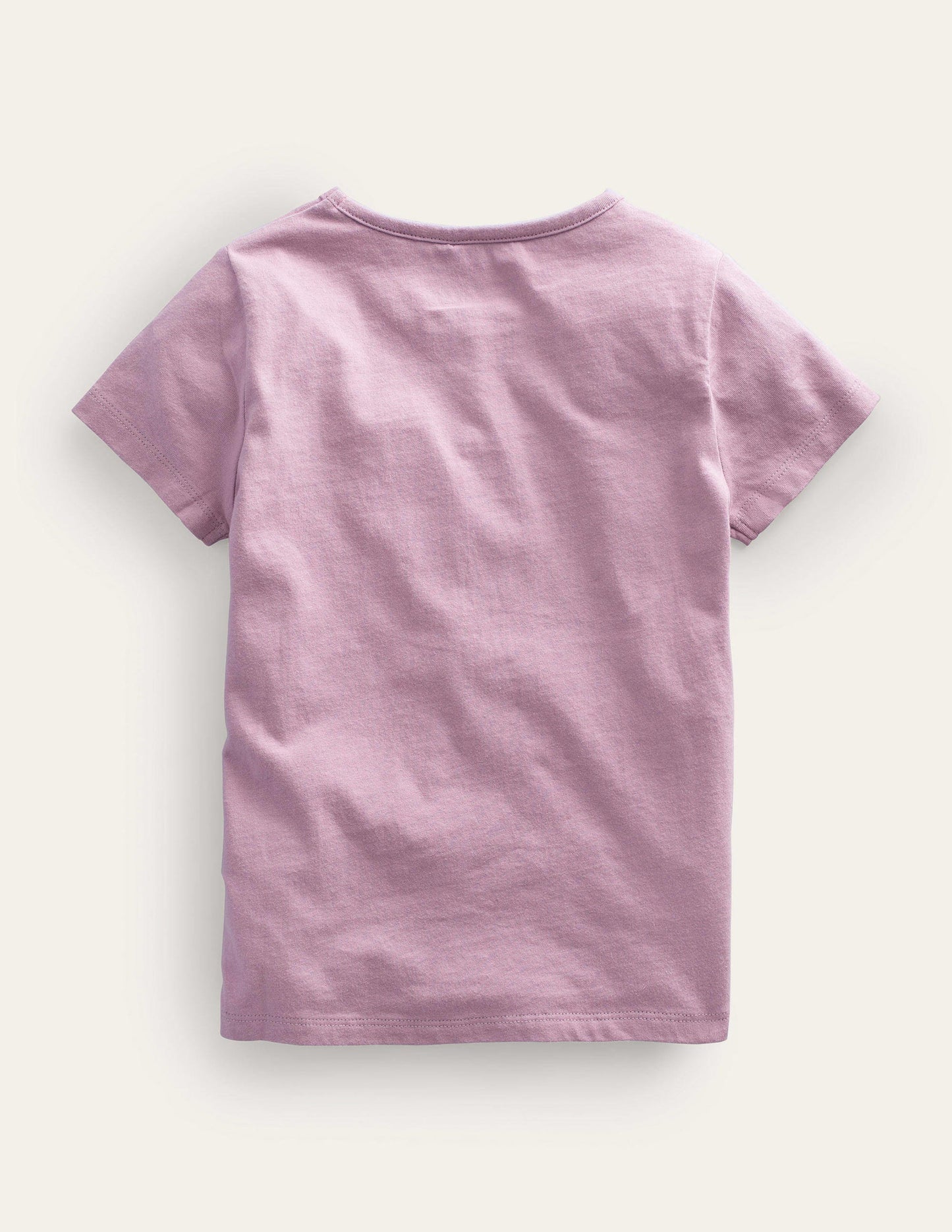 Appliqué T-Shirt-Soft Lavender Lemur