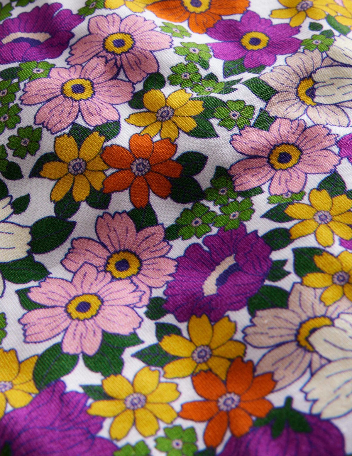 Cycling Shorts-Radiant Orchid Purple Floral - Image 3