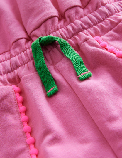 Relaxed Jersey Playsuit-Bright Petal-3