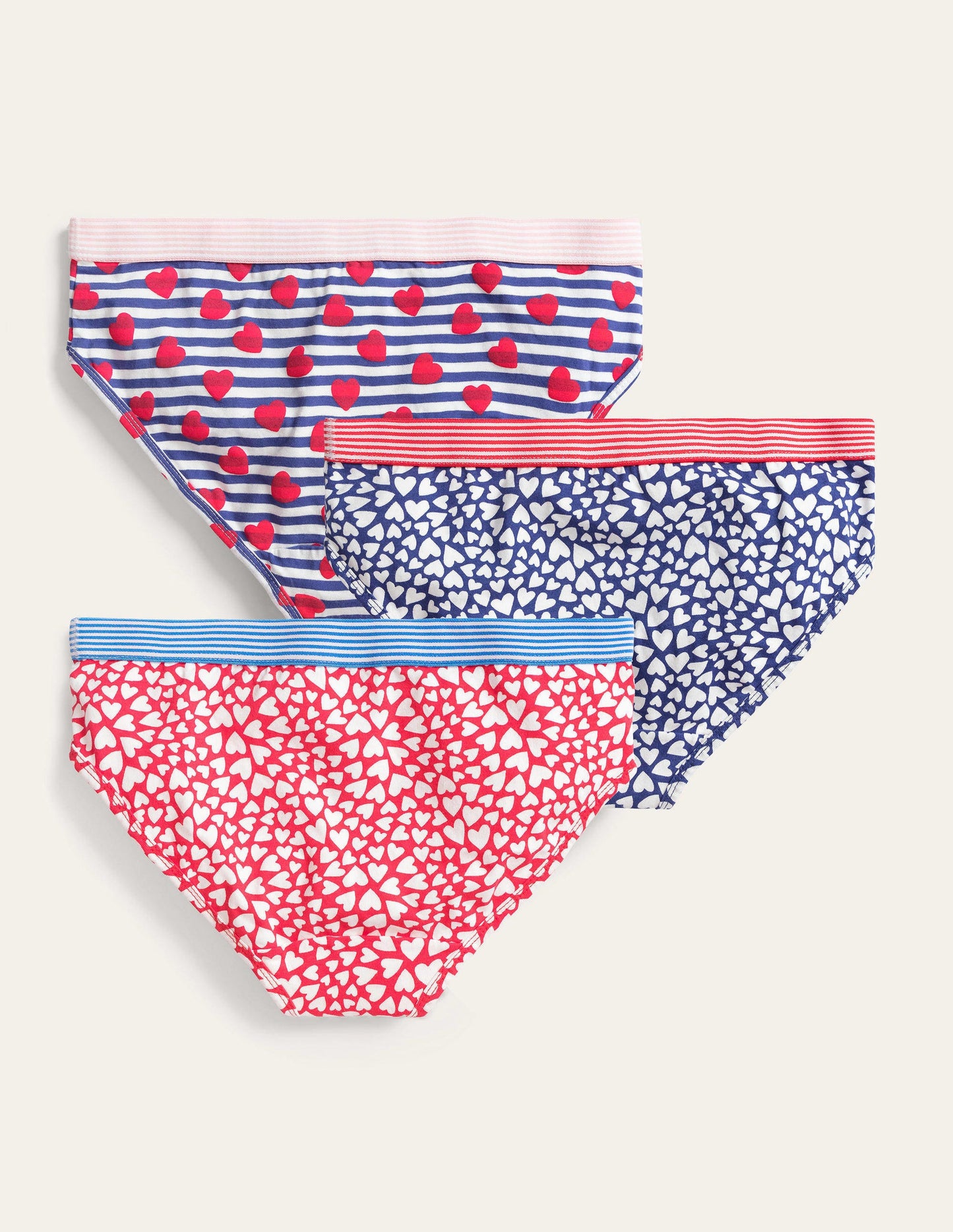 Pants 3 Pack-Multi Heart